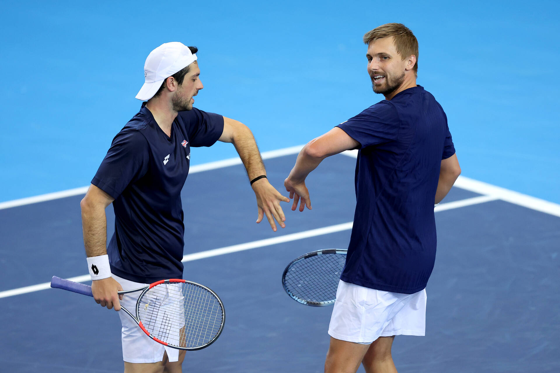 Julian Cash (GBR) and Lloyd Glasspool (GBR)