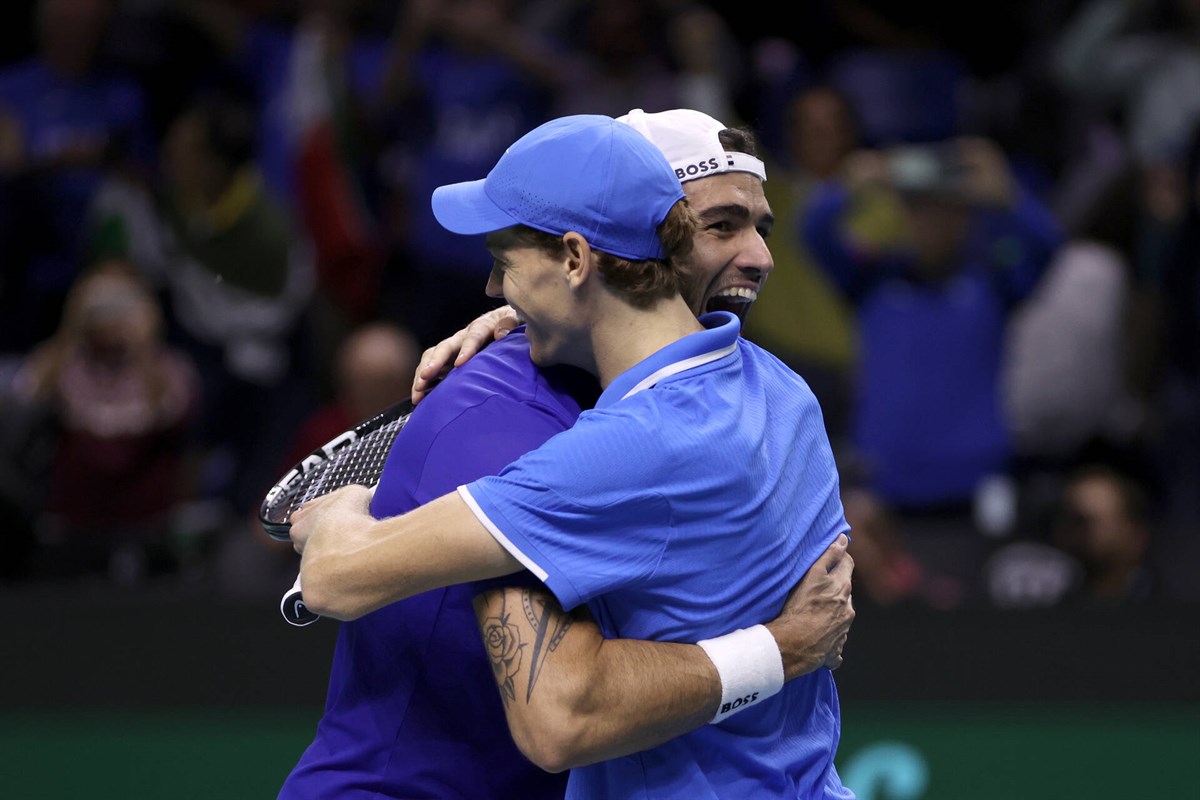 ITA 2-1 ARG: Sinner and Berrettini sweep Italy into semi-finals