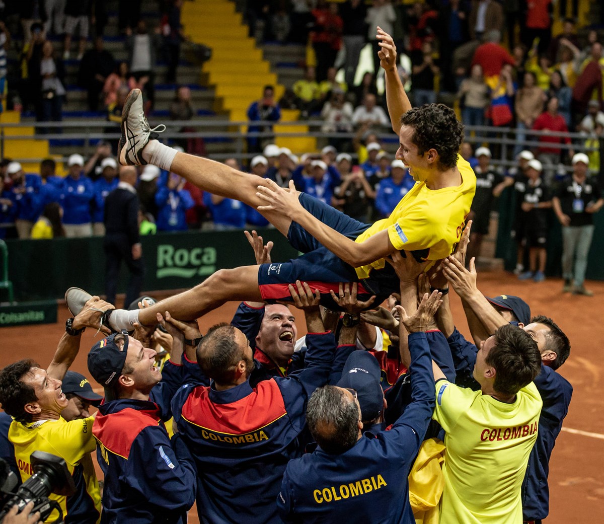 Galan leads Colombia into the Finals