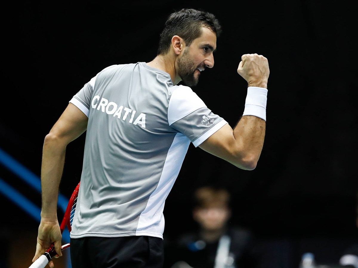 Cilic and Gojo grind out tough wins over India