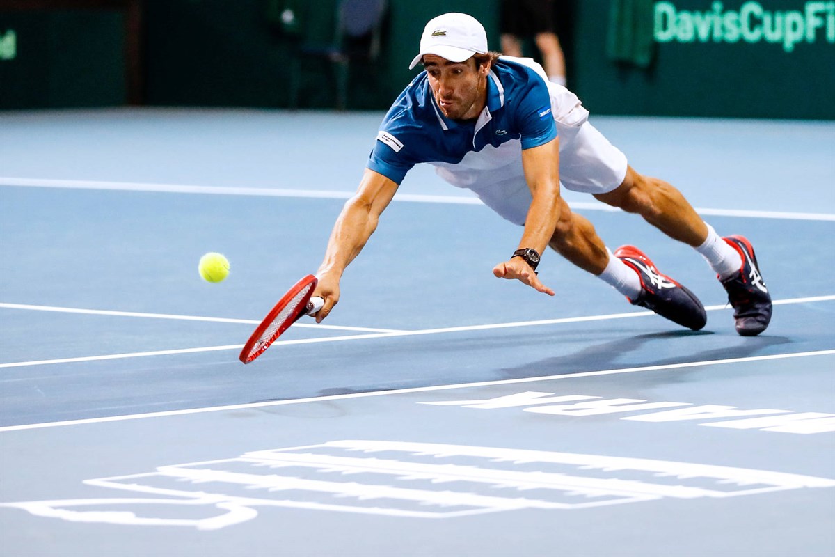 Pablo Cuevas wins a thriller to level the tie in Graz