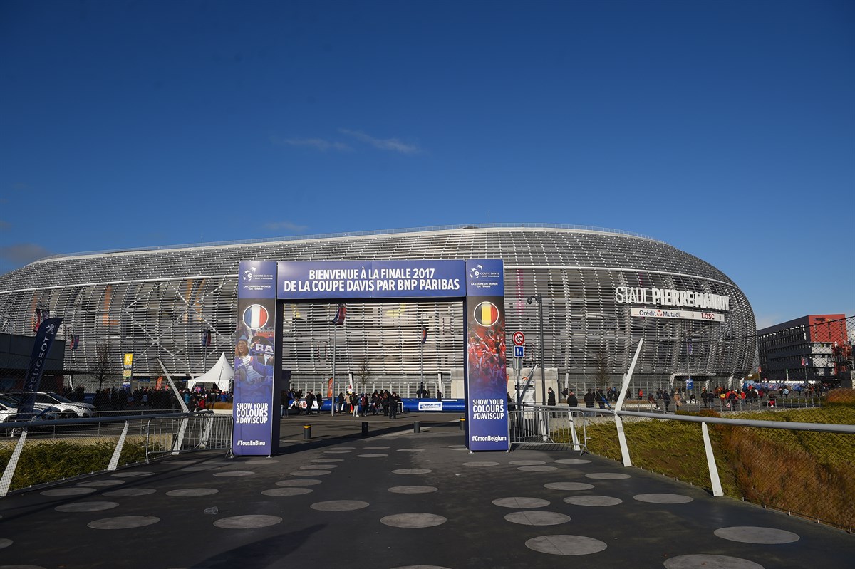 Lille recibirá la final 2018 de la Copa Davis