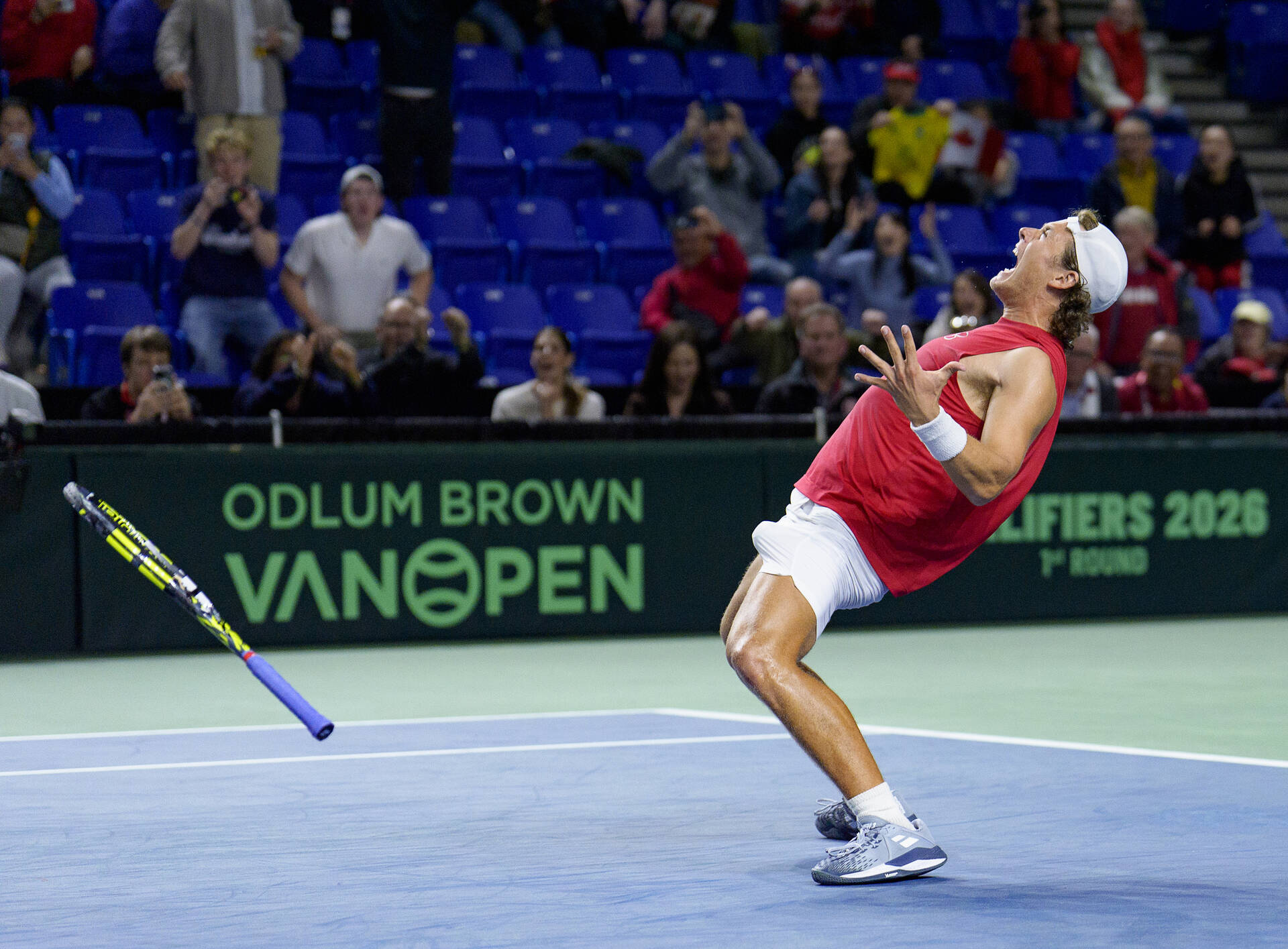 CAN-BRA - Draxl celebration