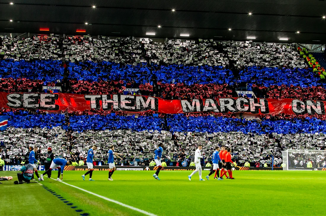 Fanion Brodé Borussia Dortmund Vs Rangers – Europa League Play Offs Aller