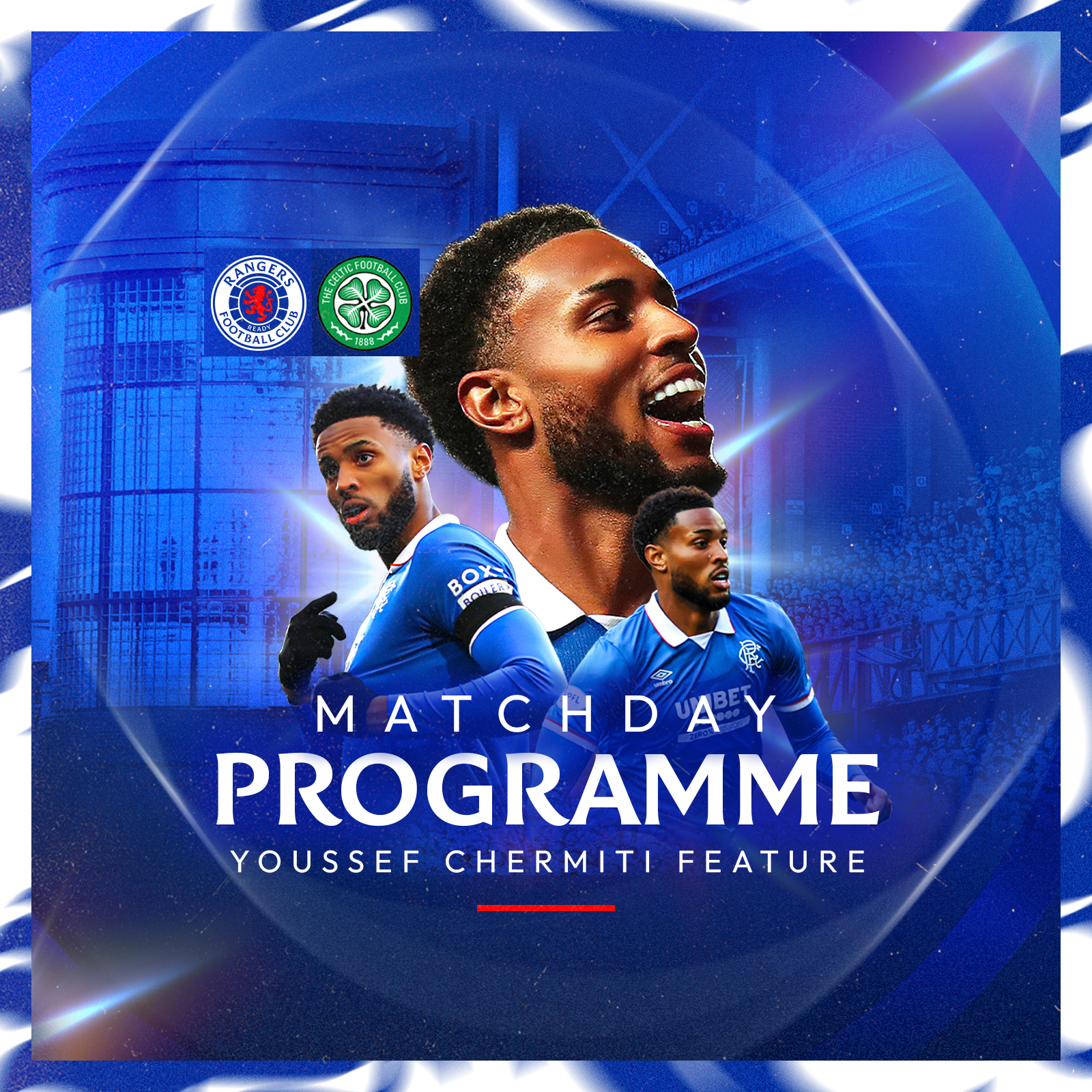 Exclusive Youssef Chermiti Interview In Your Old Firm Matchday Programme!