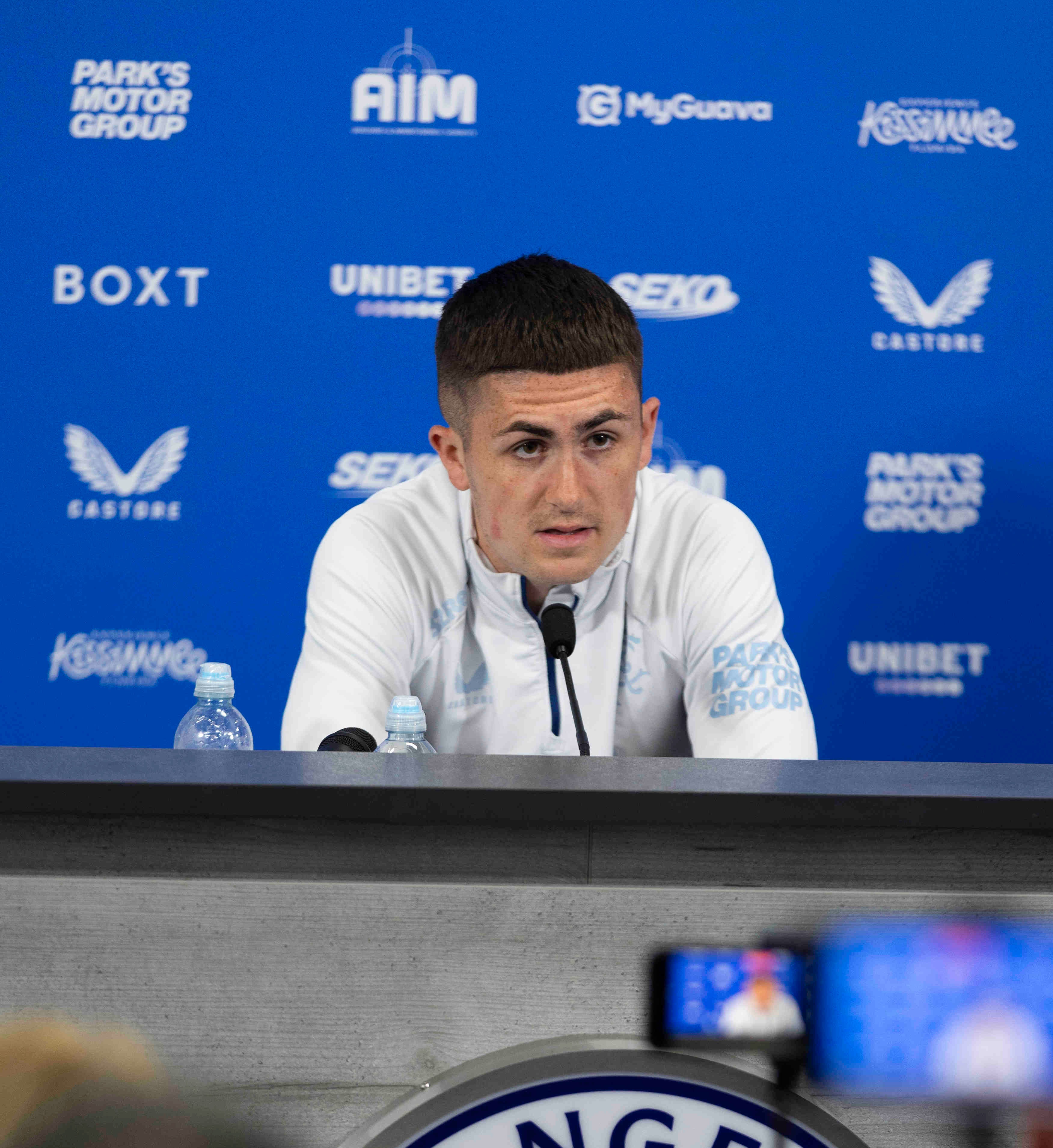 Bailey Rice Confident In His Development | Rangers Football Club