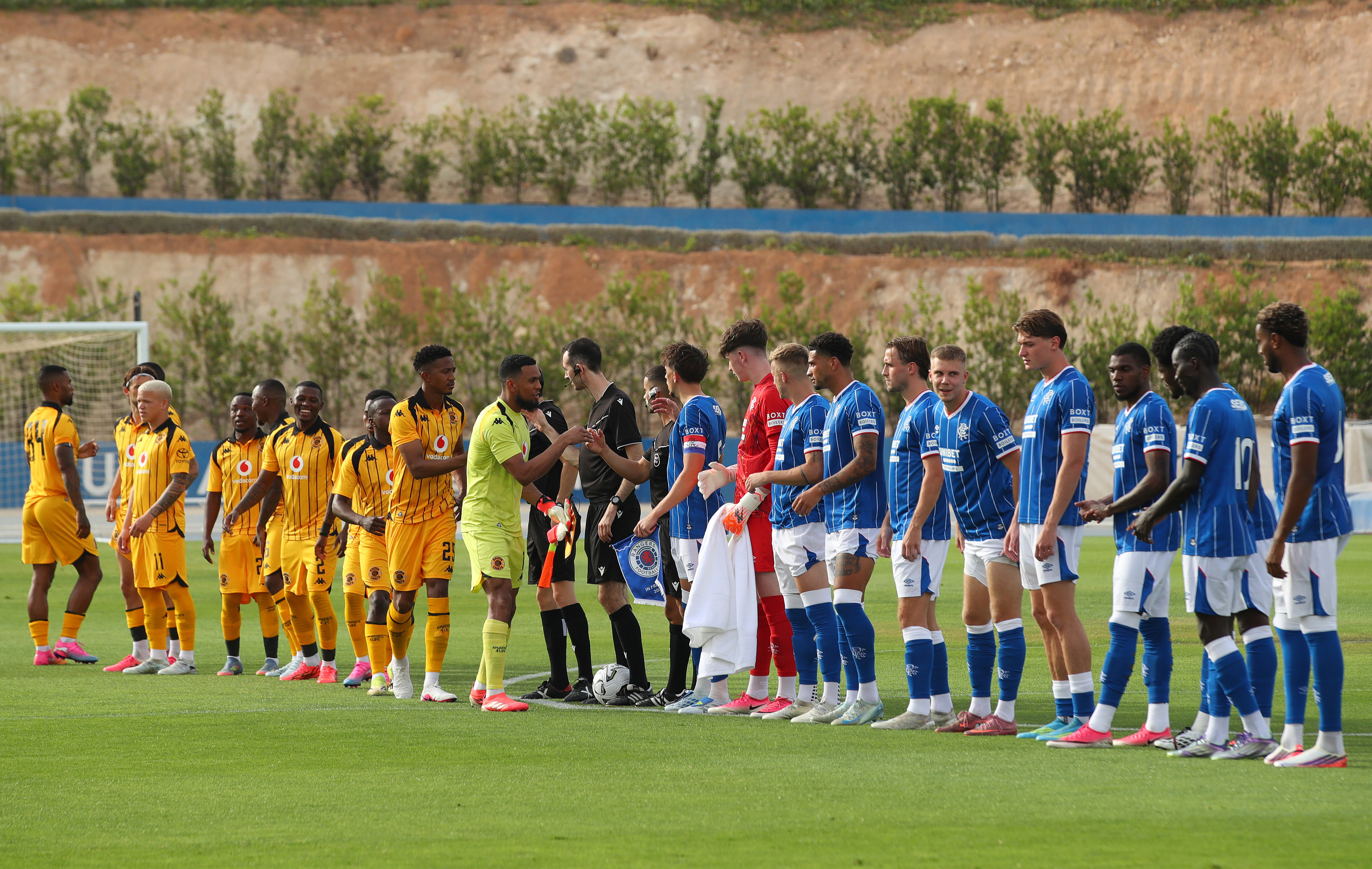 Rangers held by Kaizer Chiefs in closed-door Spain friendly