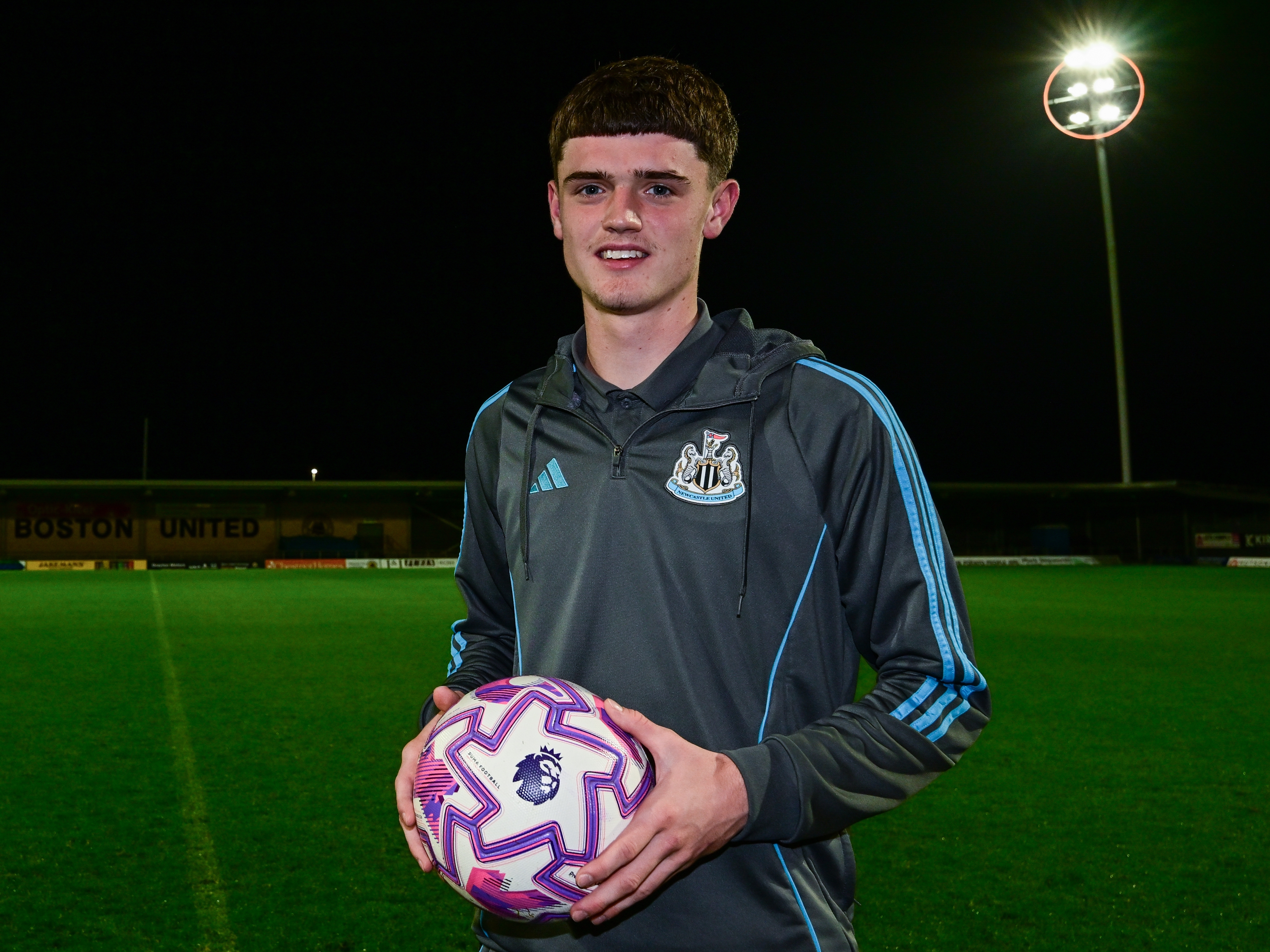 Sean Neave (U21s v Boston) hat-trick ball