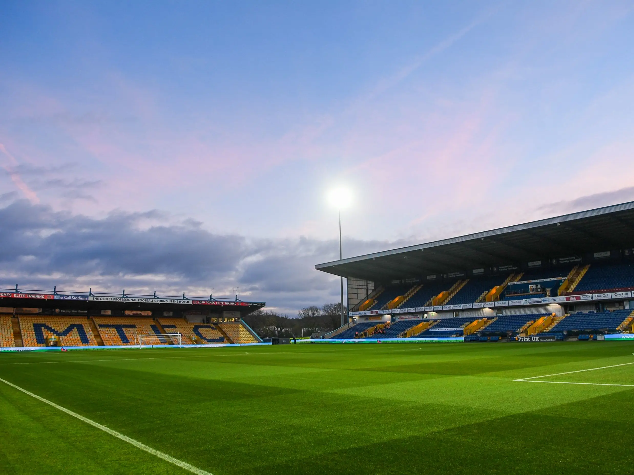 Mansfield Town stadium general image