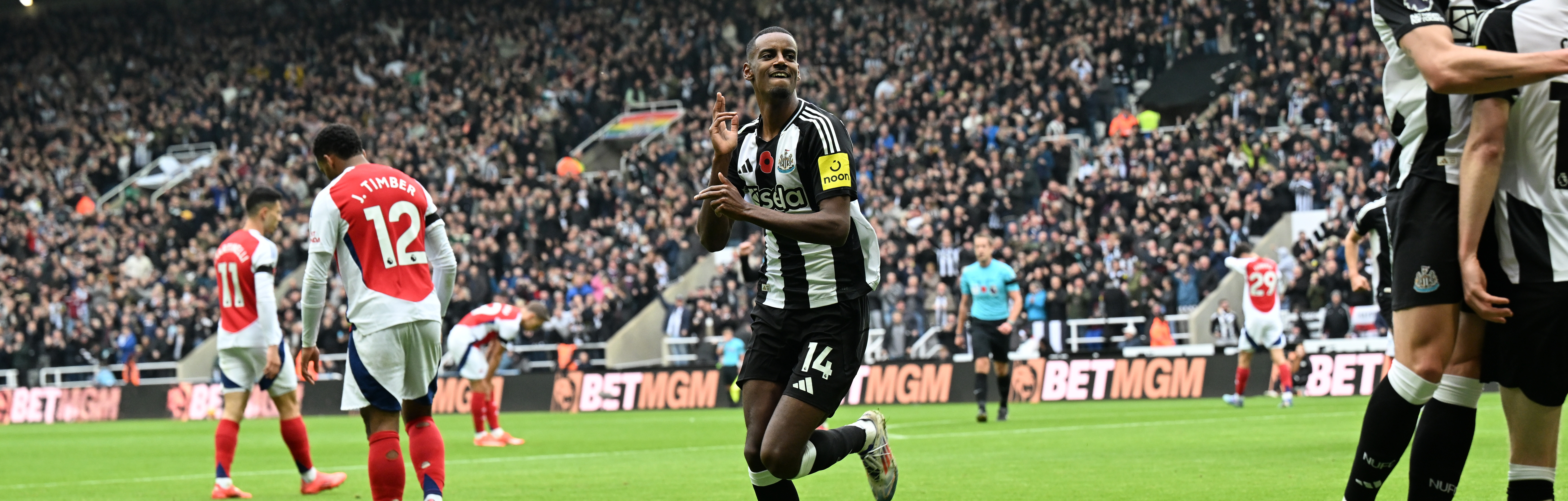 Newcastle United v Arsenal (MC Hero Image)