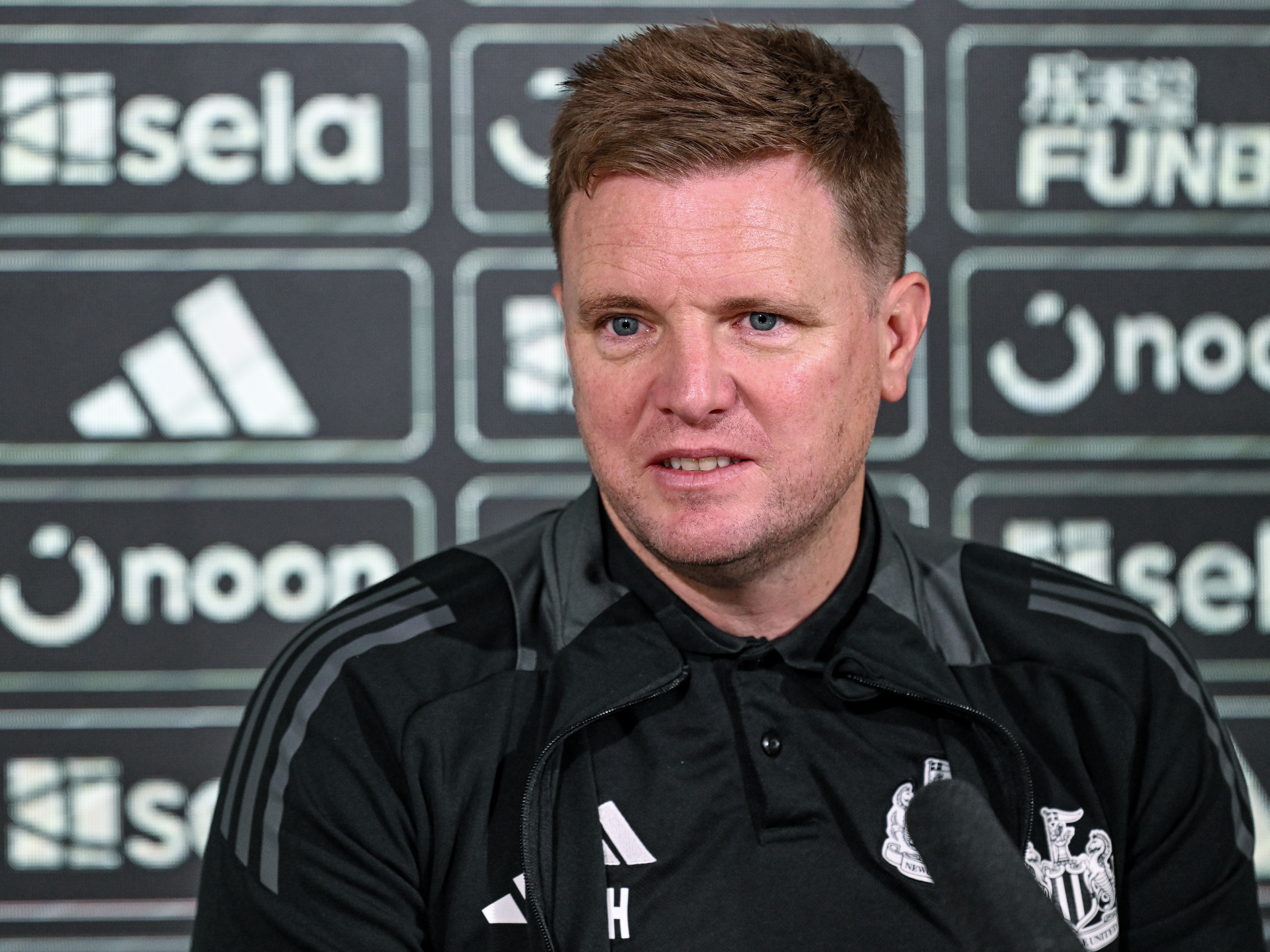 Eddie Howe pre-Man City press conference (app image)