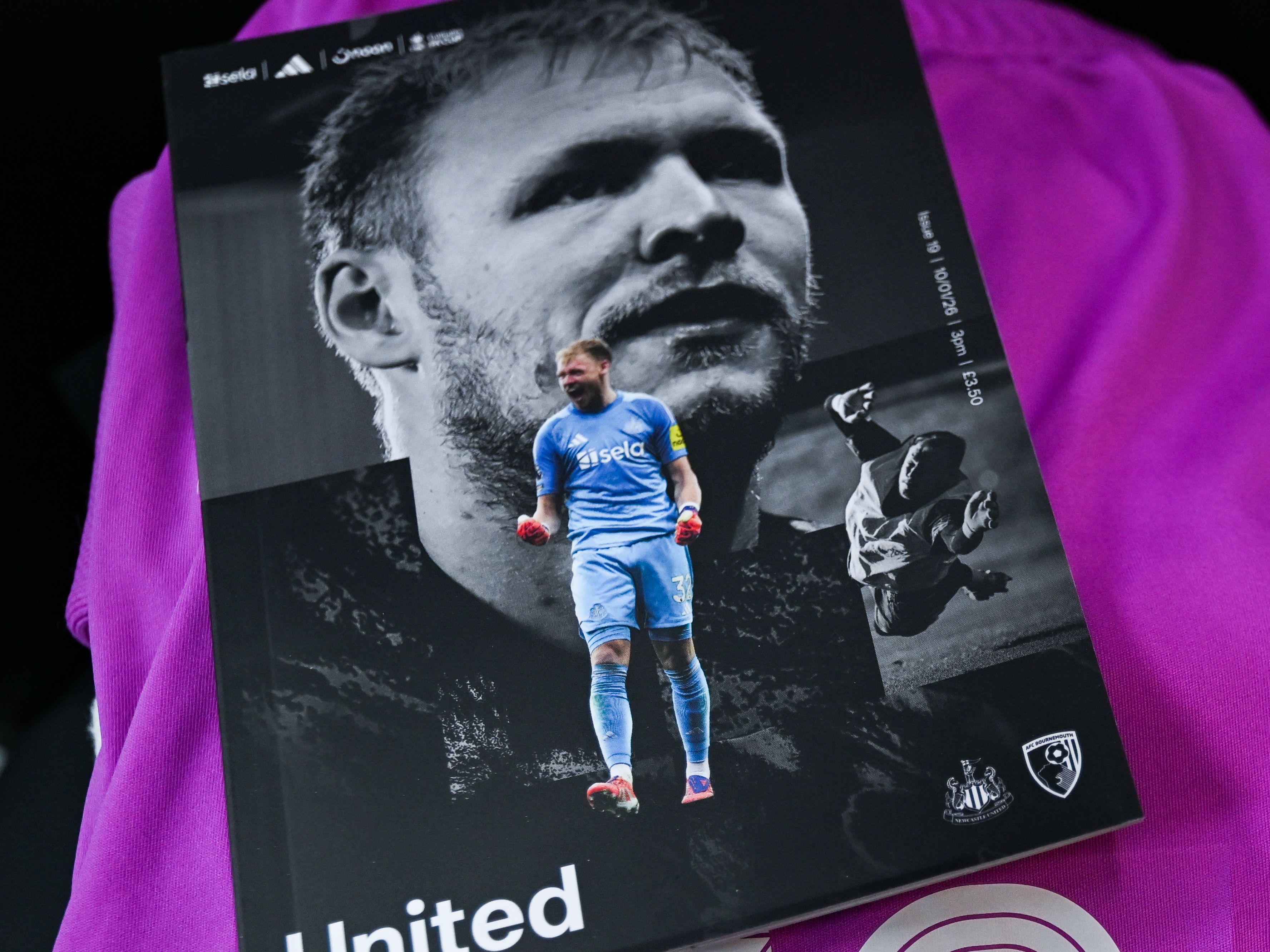 Aaron Ramsdale programme image