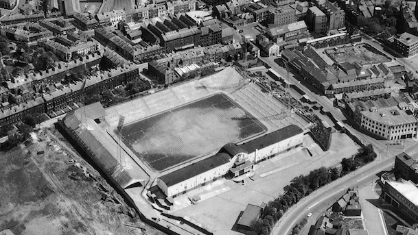 St. James' Park in the sixties