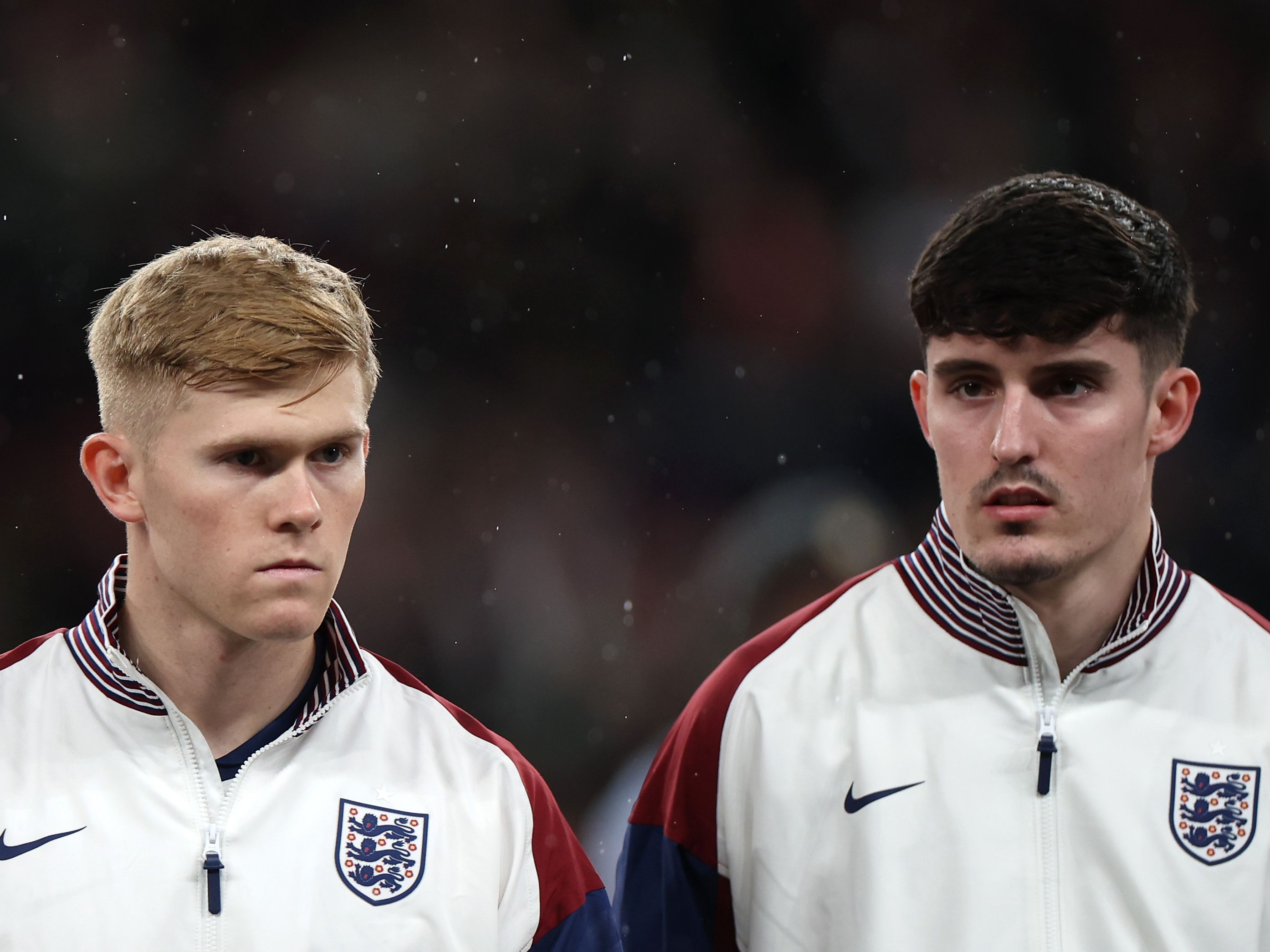 Lewis Hall and Tino Livramento