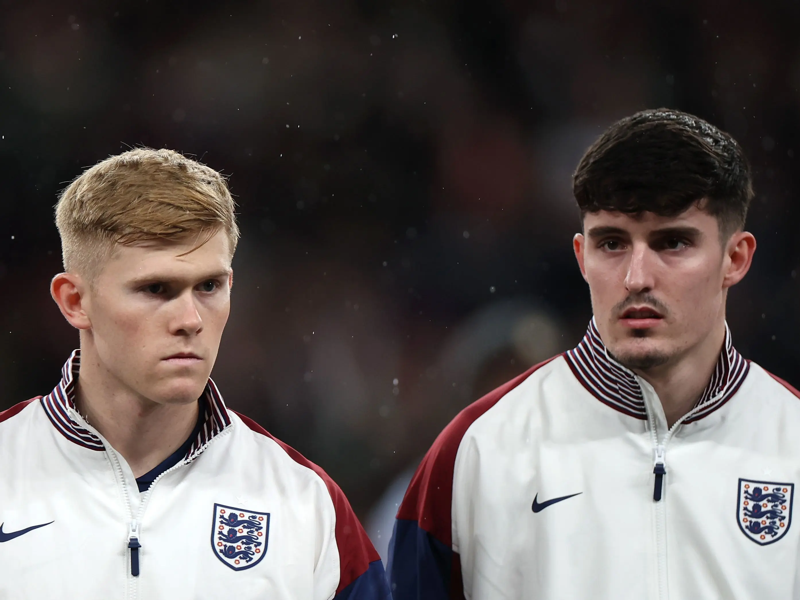 Lewis Hall and Tino Livramento