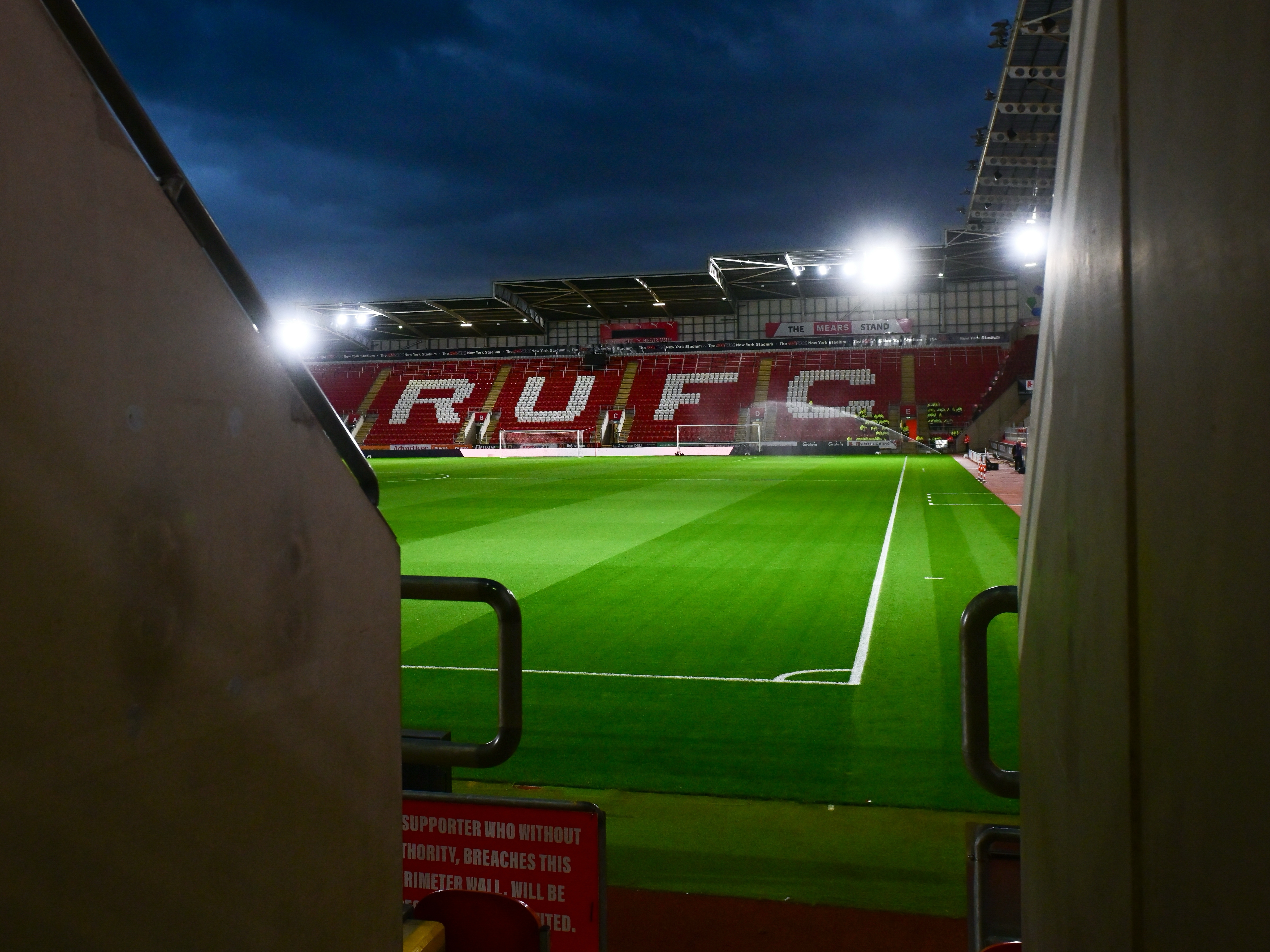 Rotherham A (U21) tickets 26-27