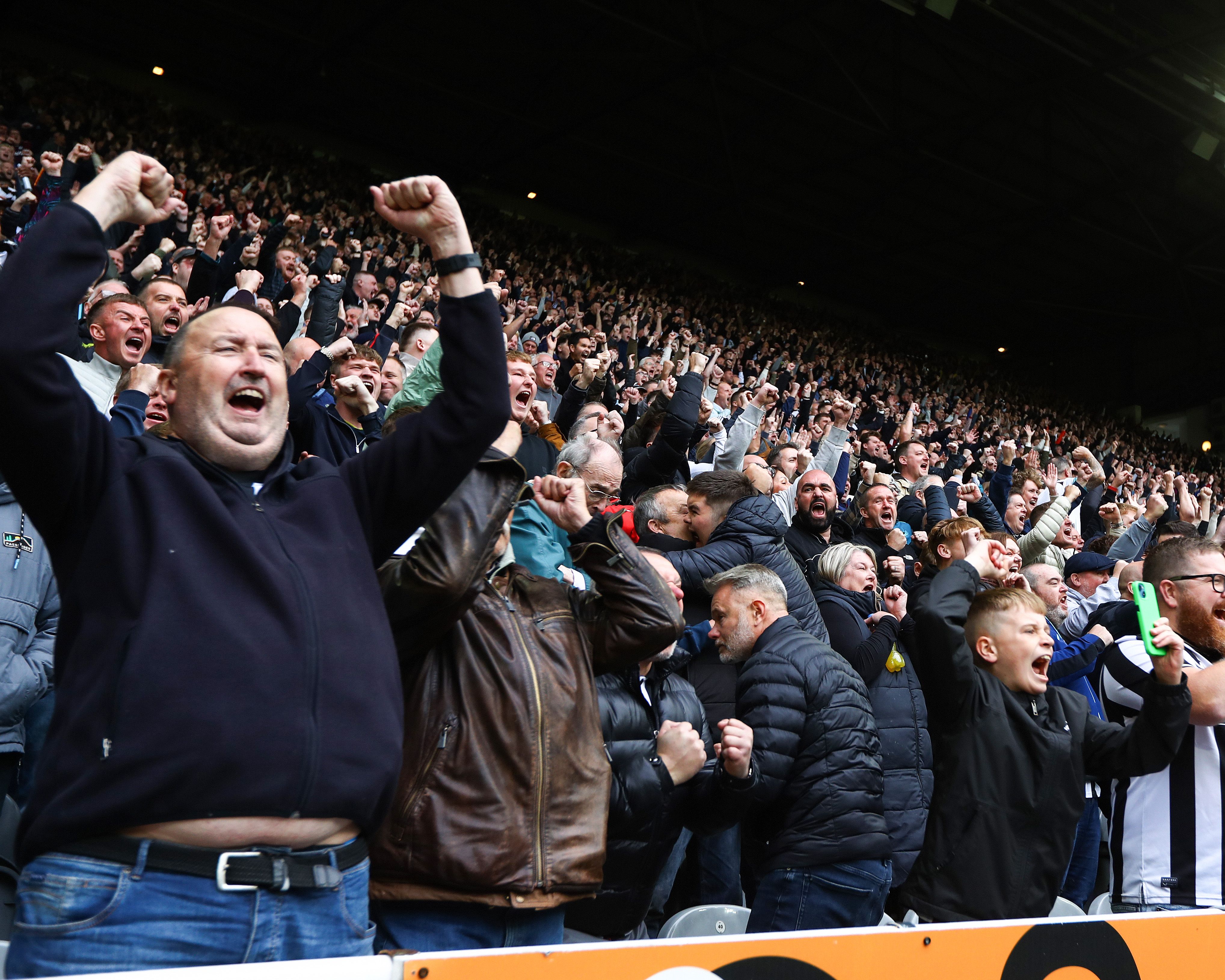 Newcastle United fans