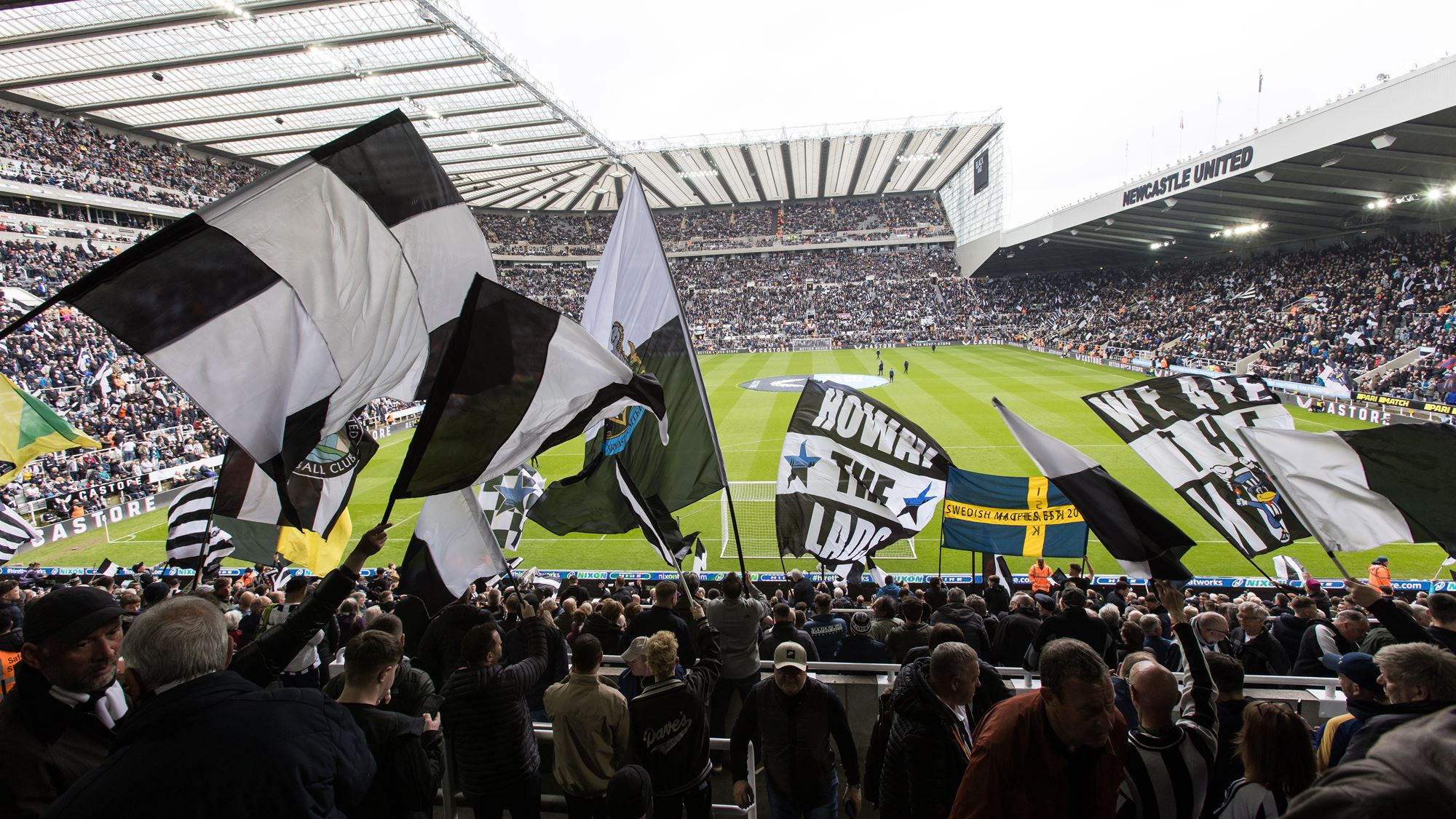 St. James' Park - Flags