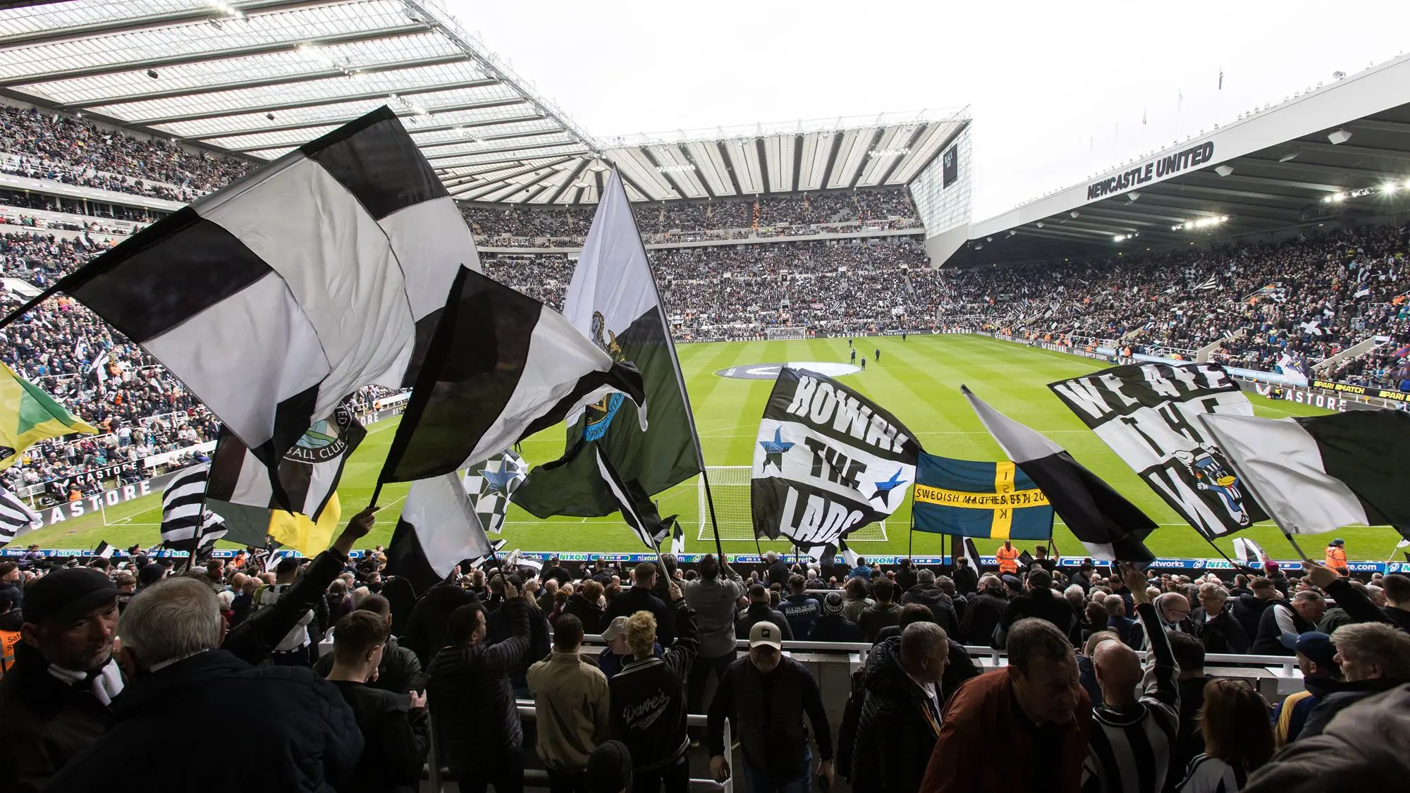 St. James' Park - Flags