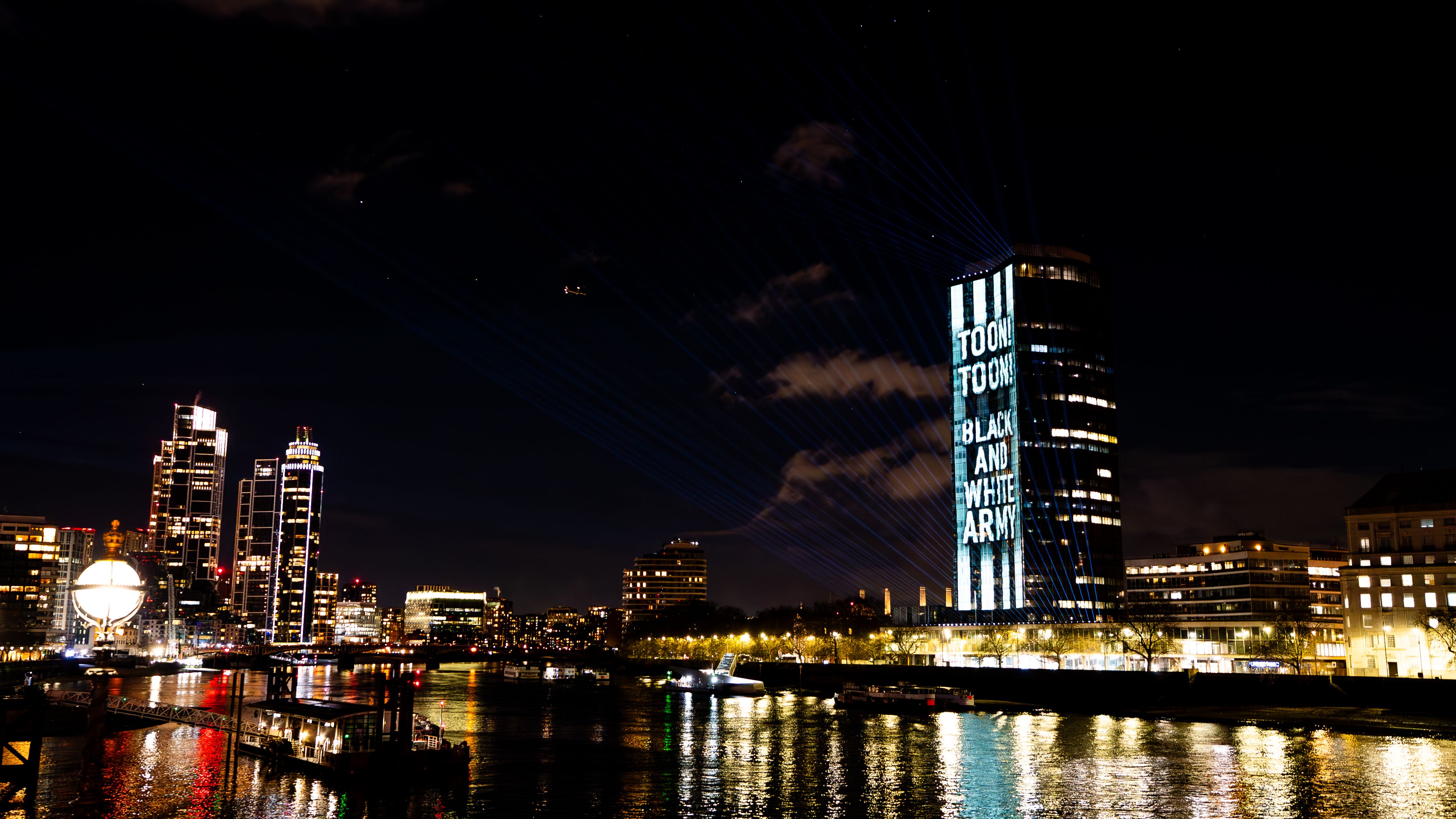 Sela lightshow video image