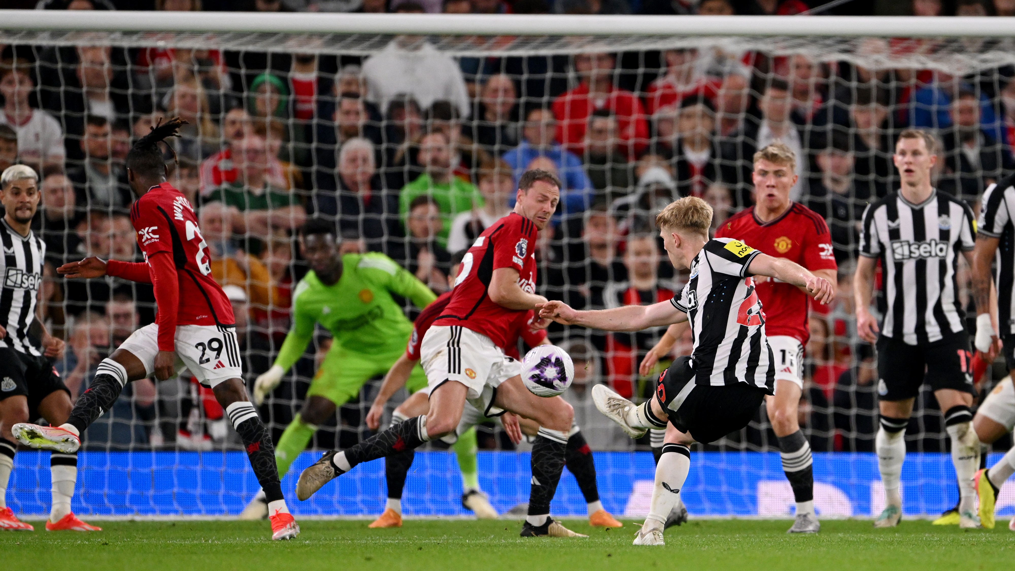 Lewis Hall Manchester United goal