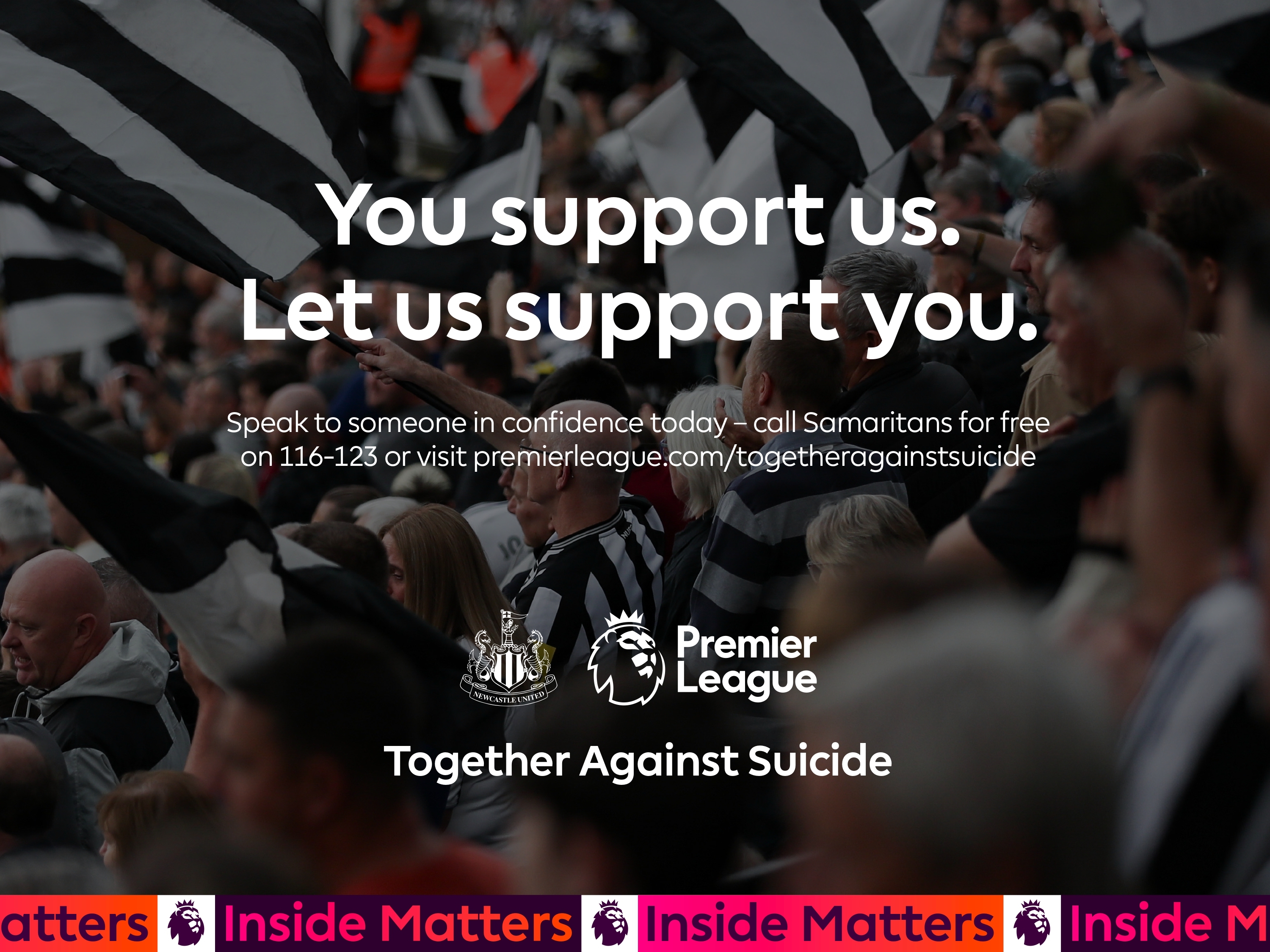 Premier League Inside Matters campaign image