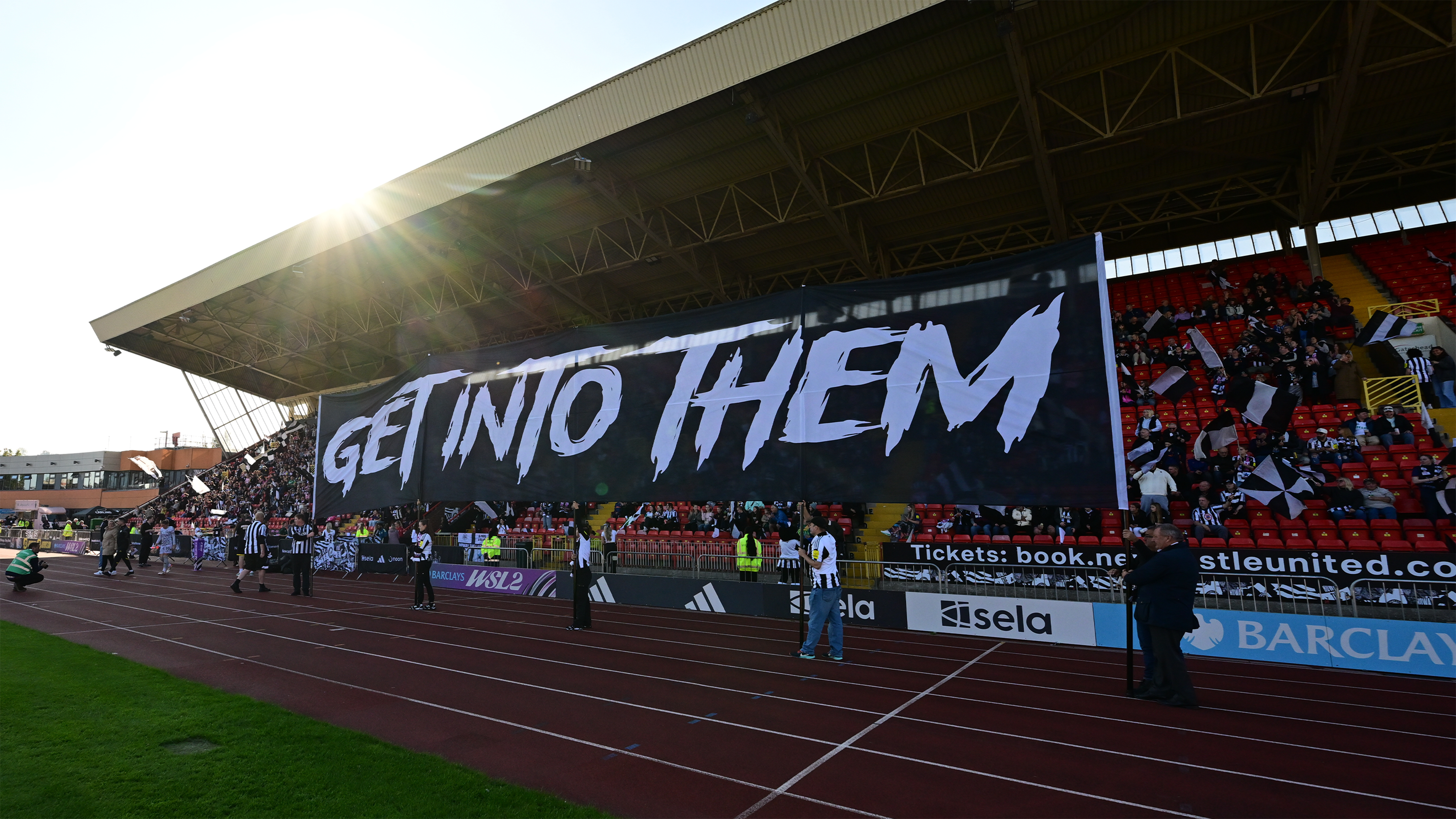 Newcastle United Women v Manchester City Women - Matchday Takeover Image