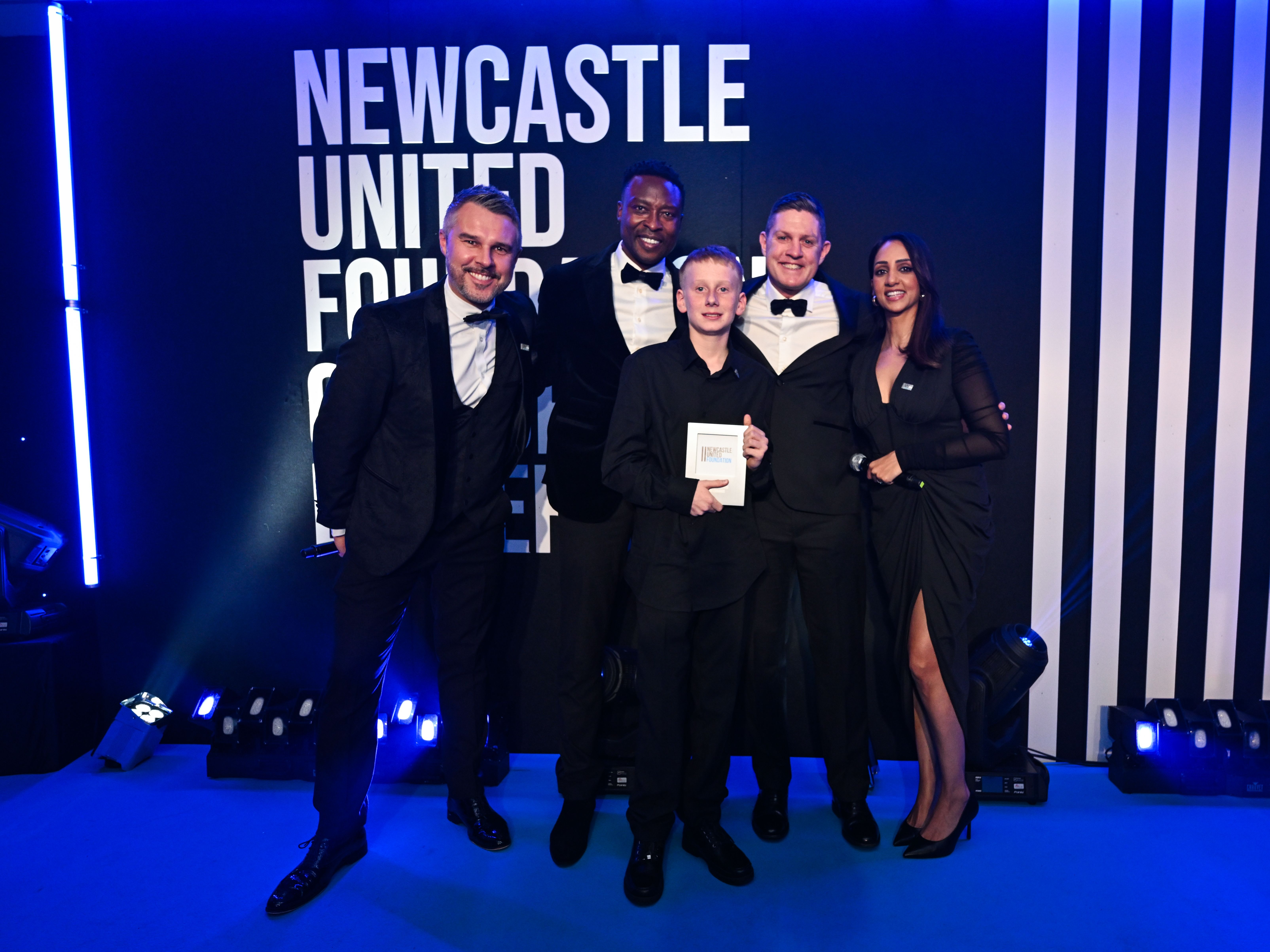 Pete Graves Shola Ameobi Foundation dinner image