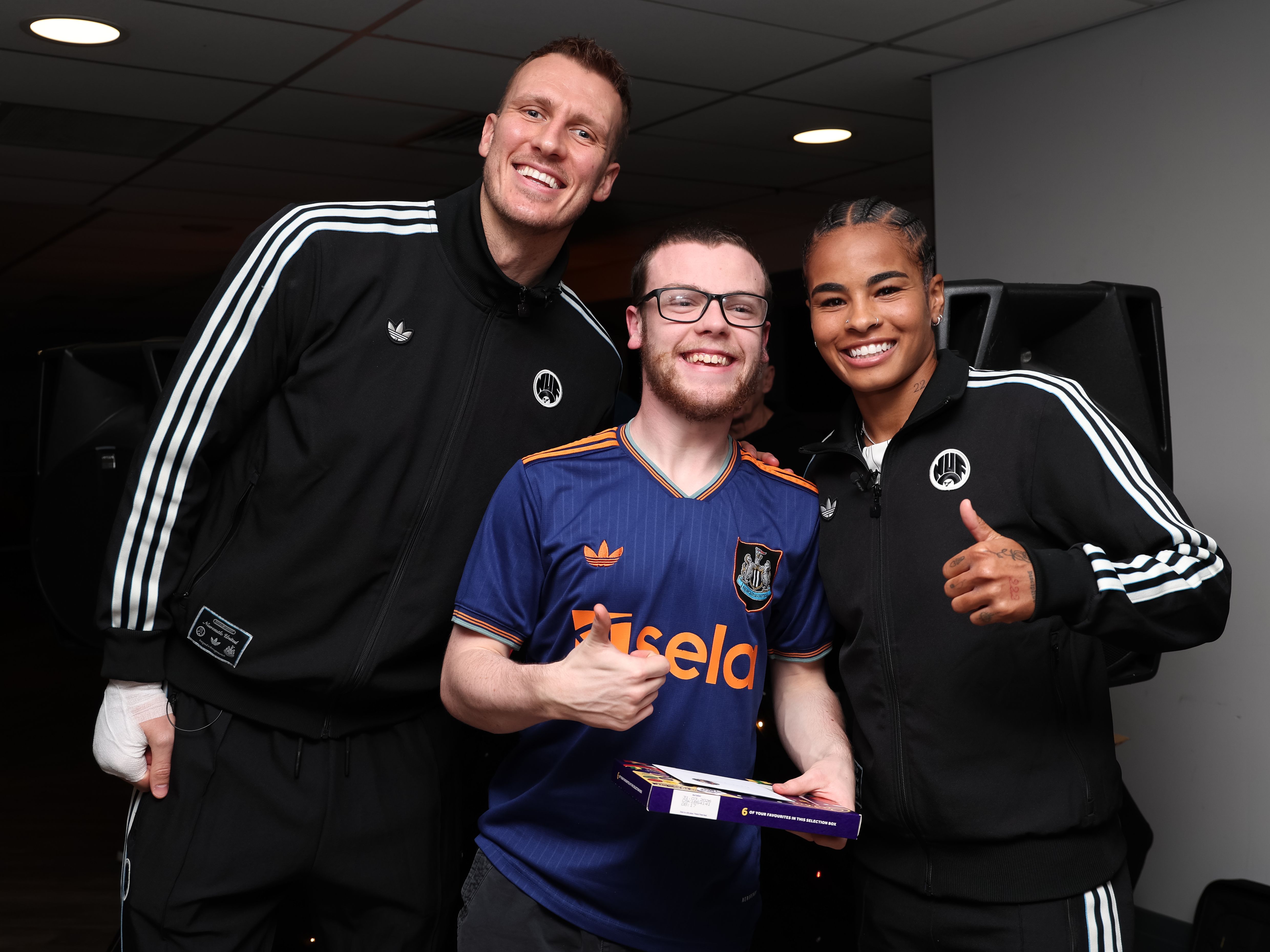 Dan Burn and Shania Hayles