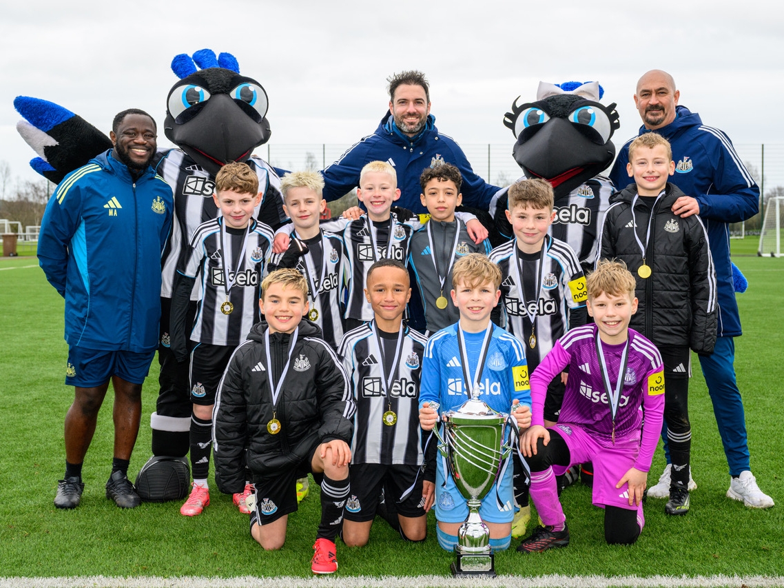 U9s Black and White Cup winners