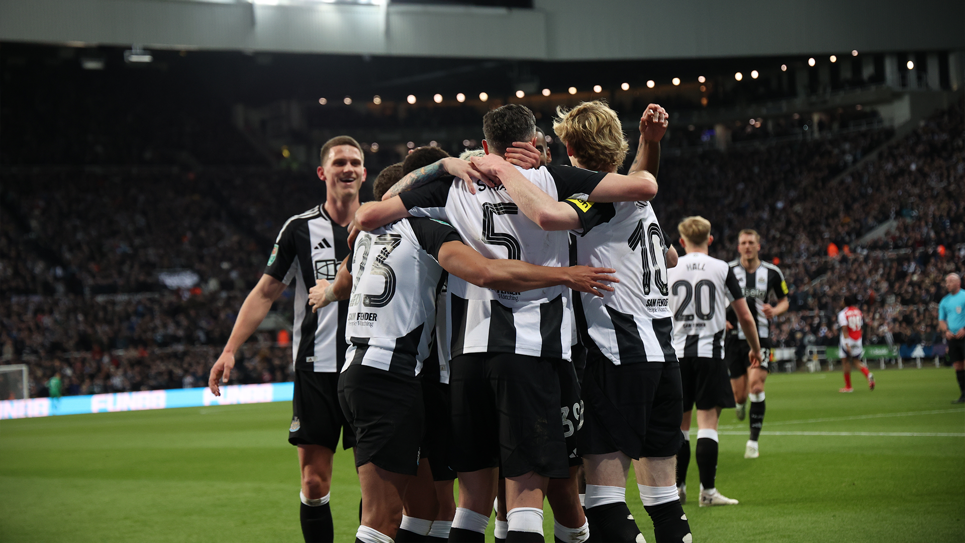 Newcastle v Arsenal Pre-Match Fans (image)