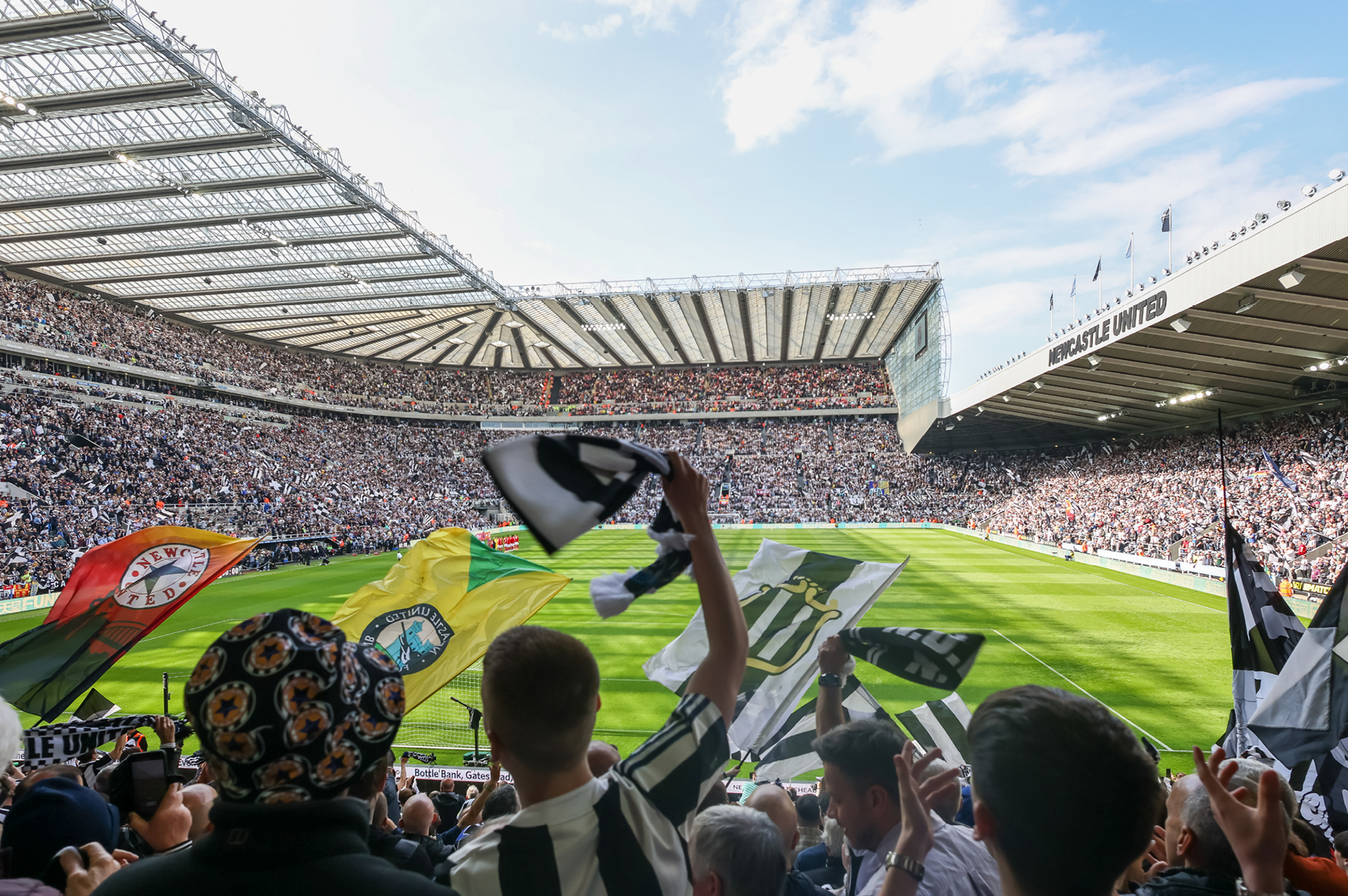 St. James Park - Flags