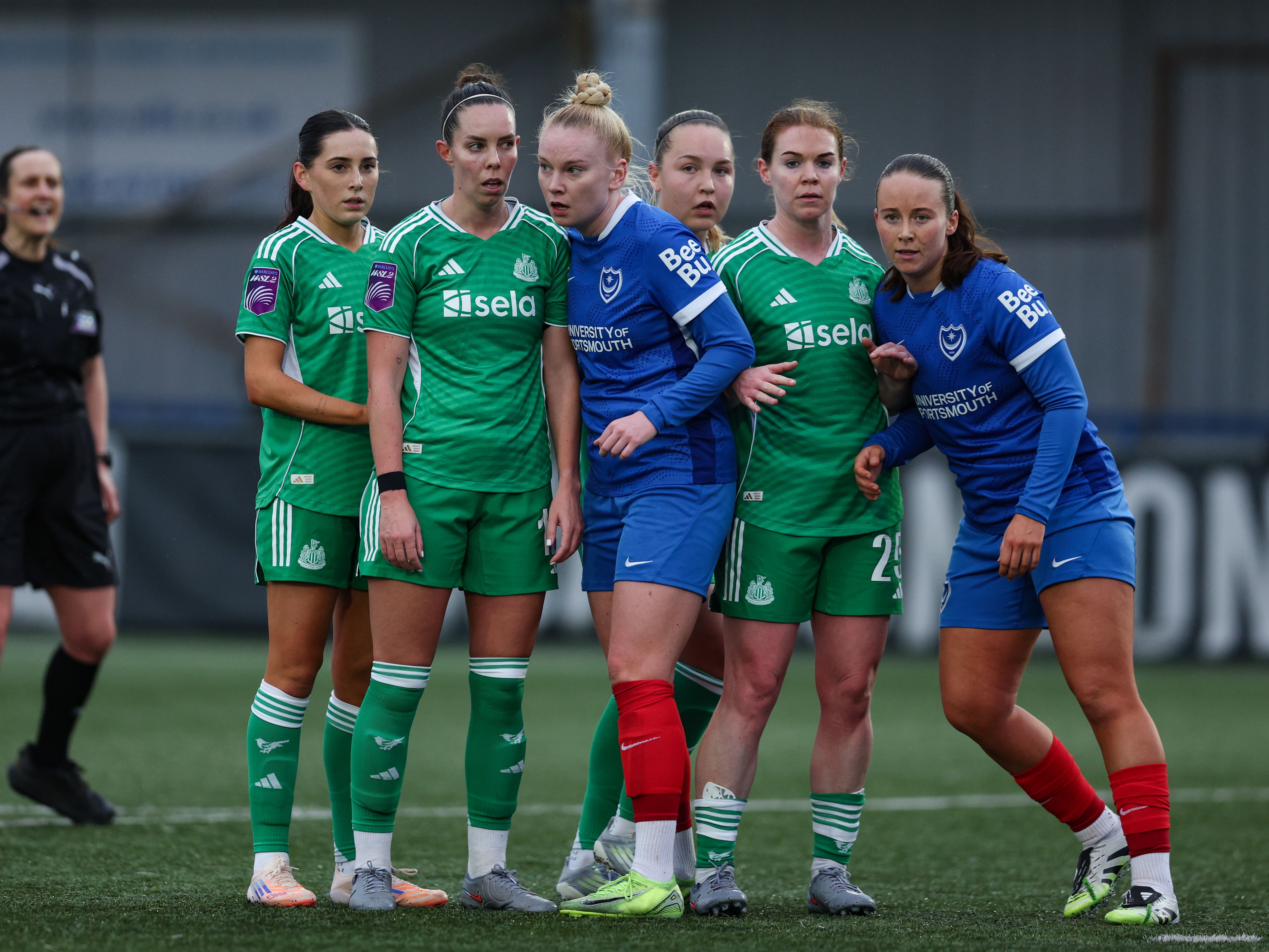 Portsmouth Women set piece image