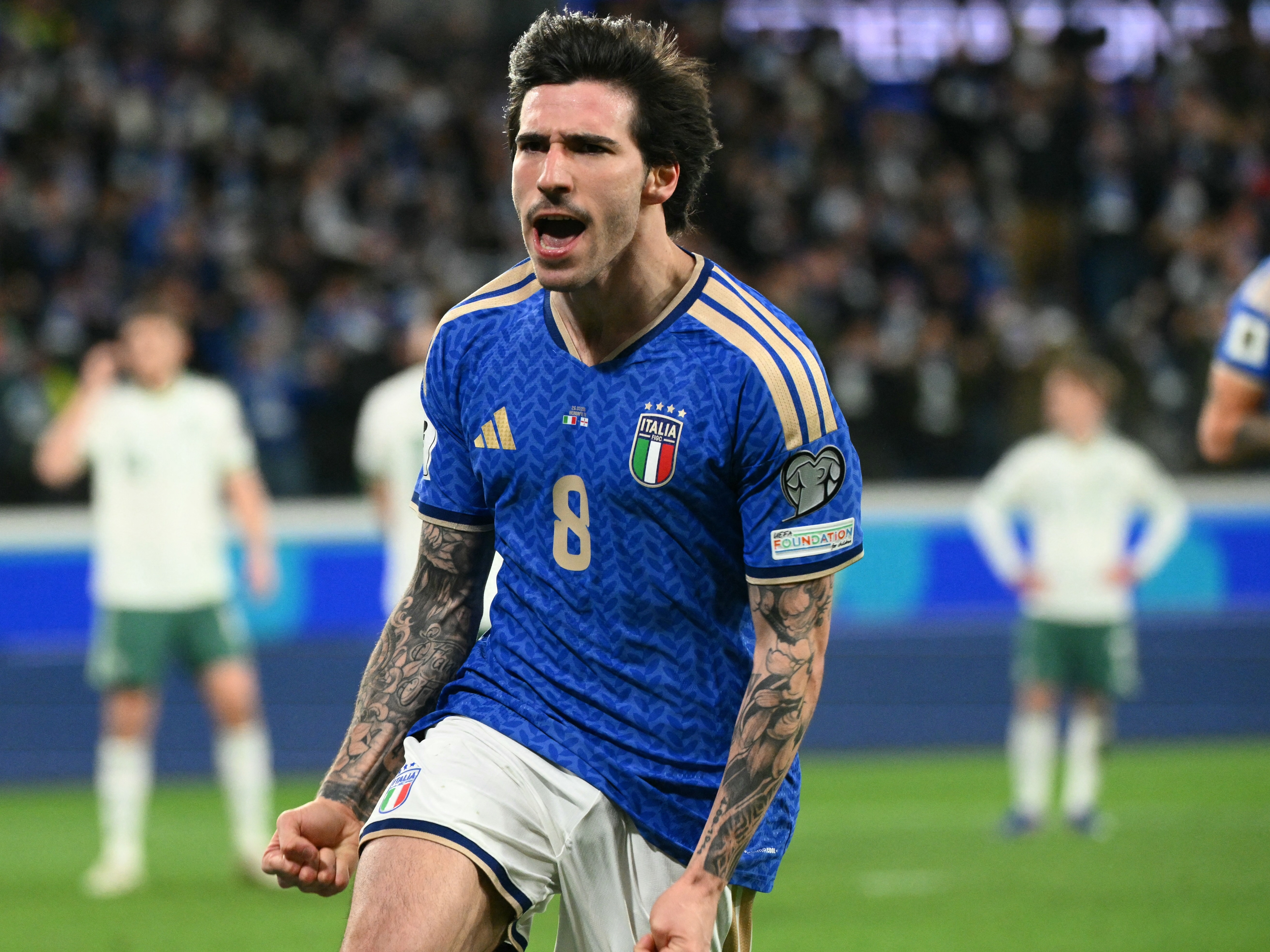 Sandro Tonali (Italy v Northern Ireland)