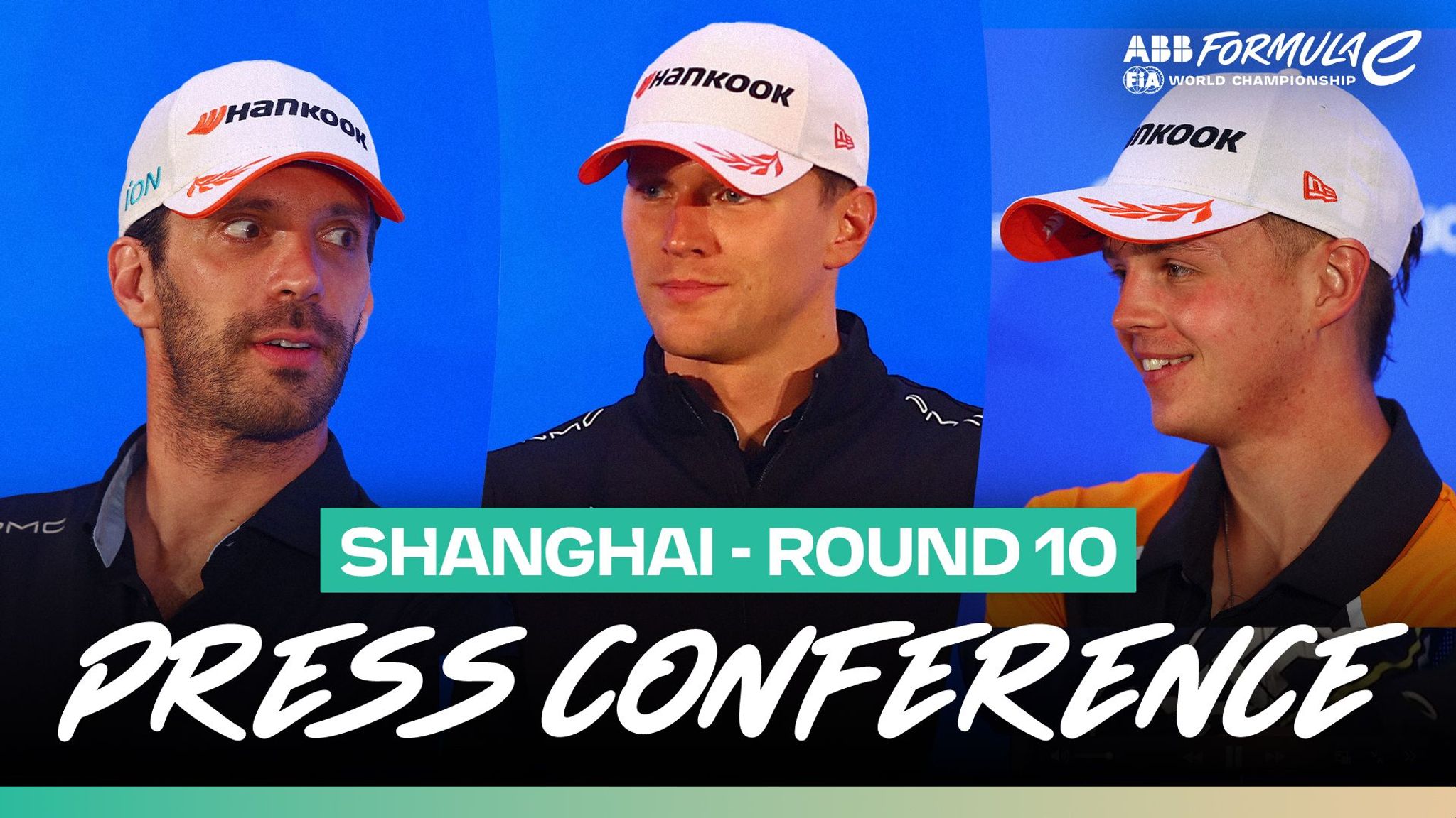 PRESS CONFERENCE: The top three react to Shanghai Round 10