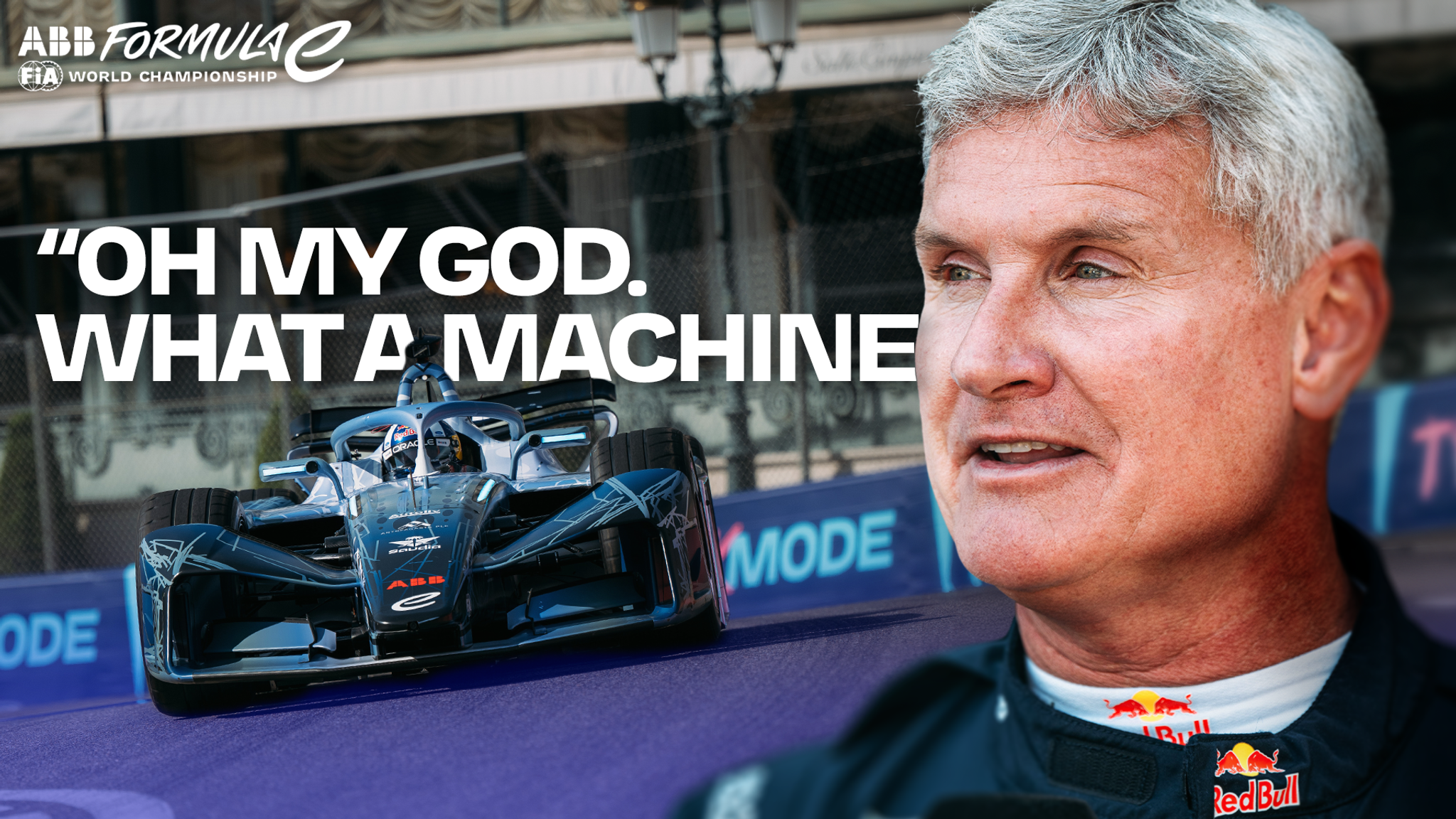 WATCH: F1 legend David Coulthard tests Formula E's new GEN4 car in Monaco