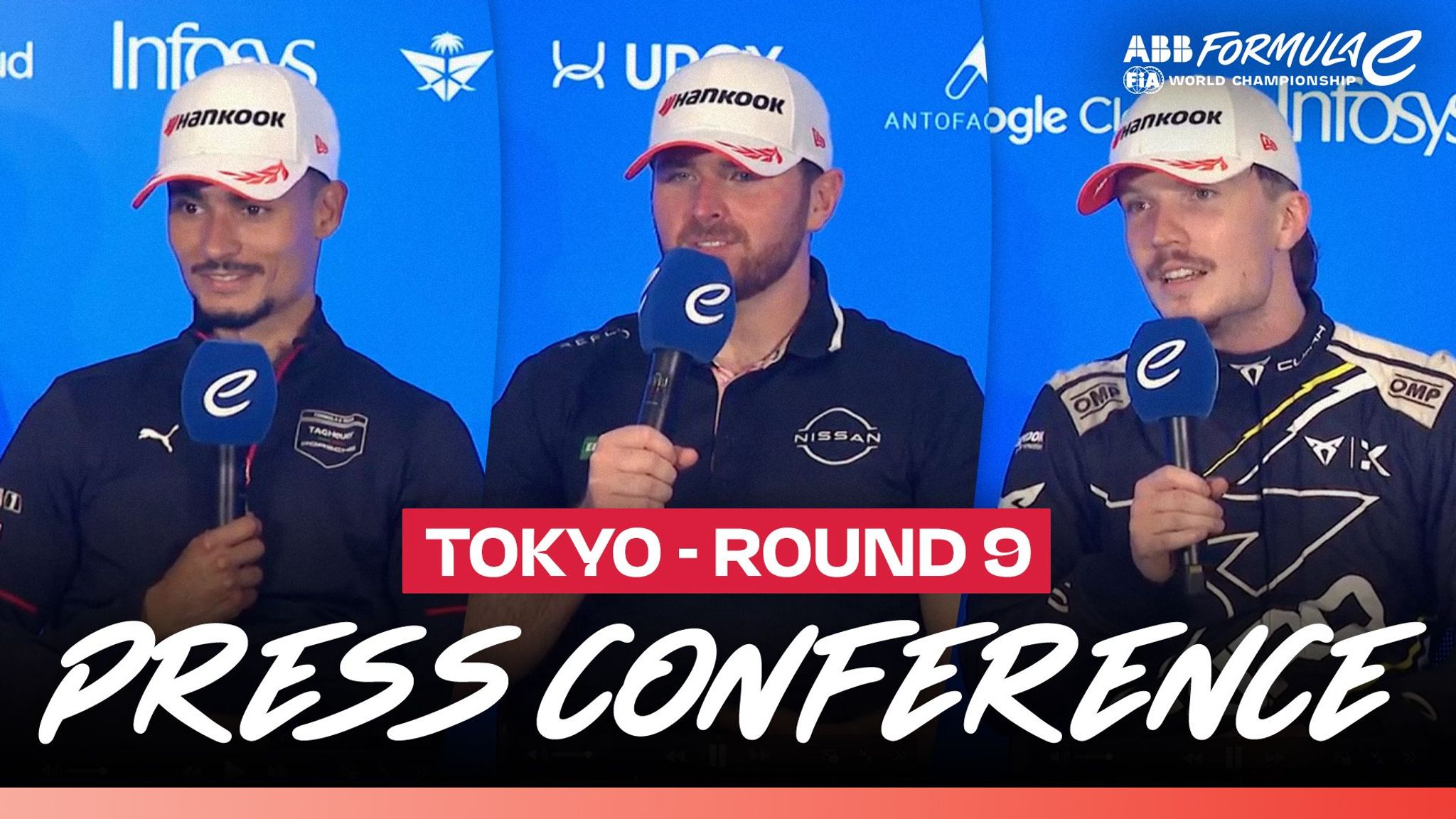 PRESS CONFERENCE: The top three speak after the 2025 Tokyo E-Prix Round 9