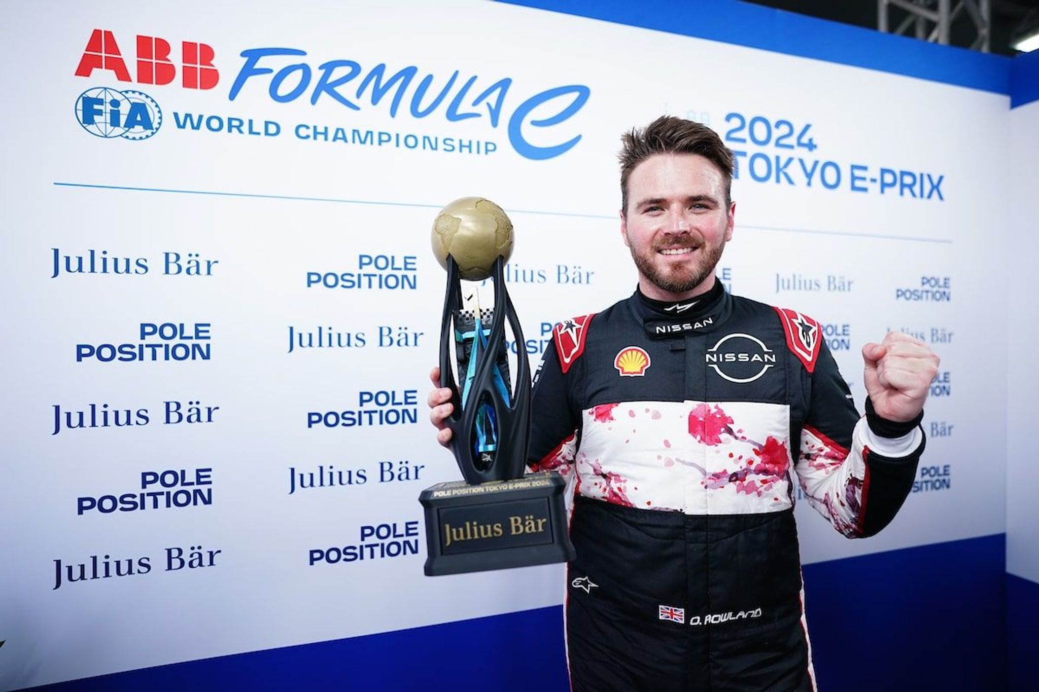 Rowland: 'Couldn't ask for a better start' to home race for Nissan