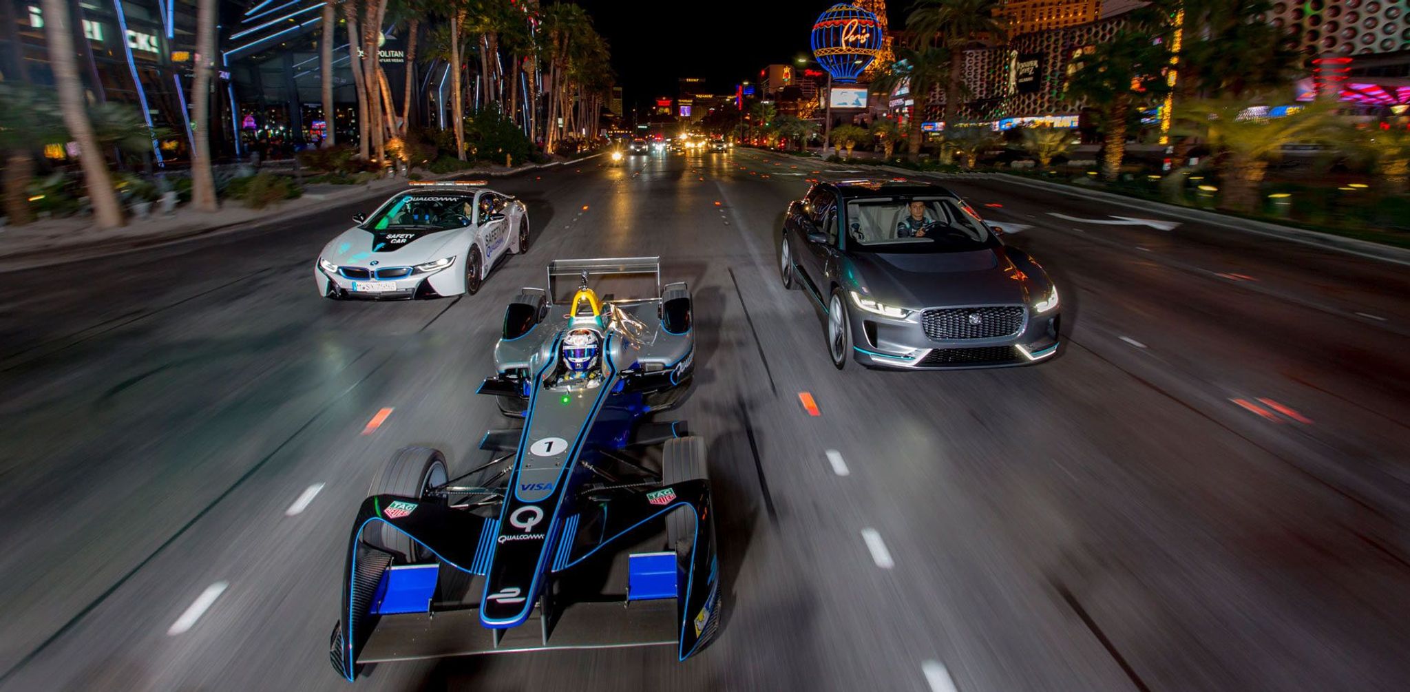 Formula E gears up for Visa Vegas eRace