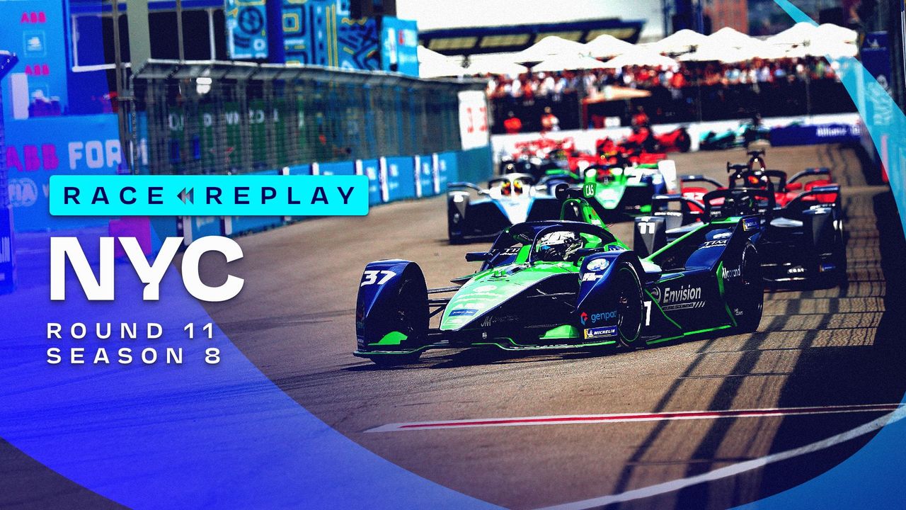 FULL RACE: 2022 New York City E-Prix, Round 11
