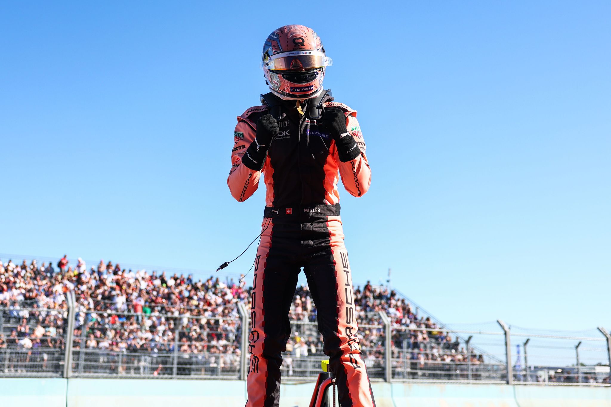 REPORT: Maiden win for Mueller as Porsche celebrates motor racing anniversary in Hankook Berlin E-Prix Round 7