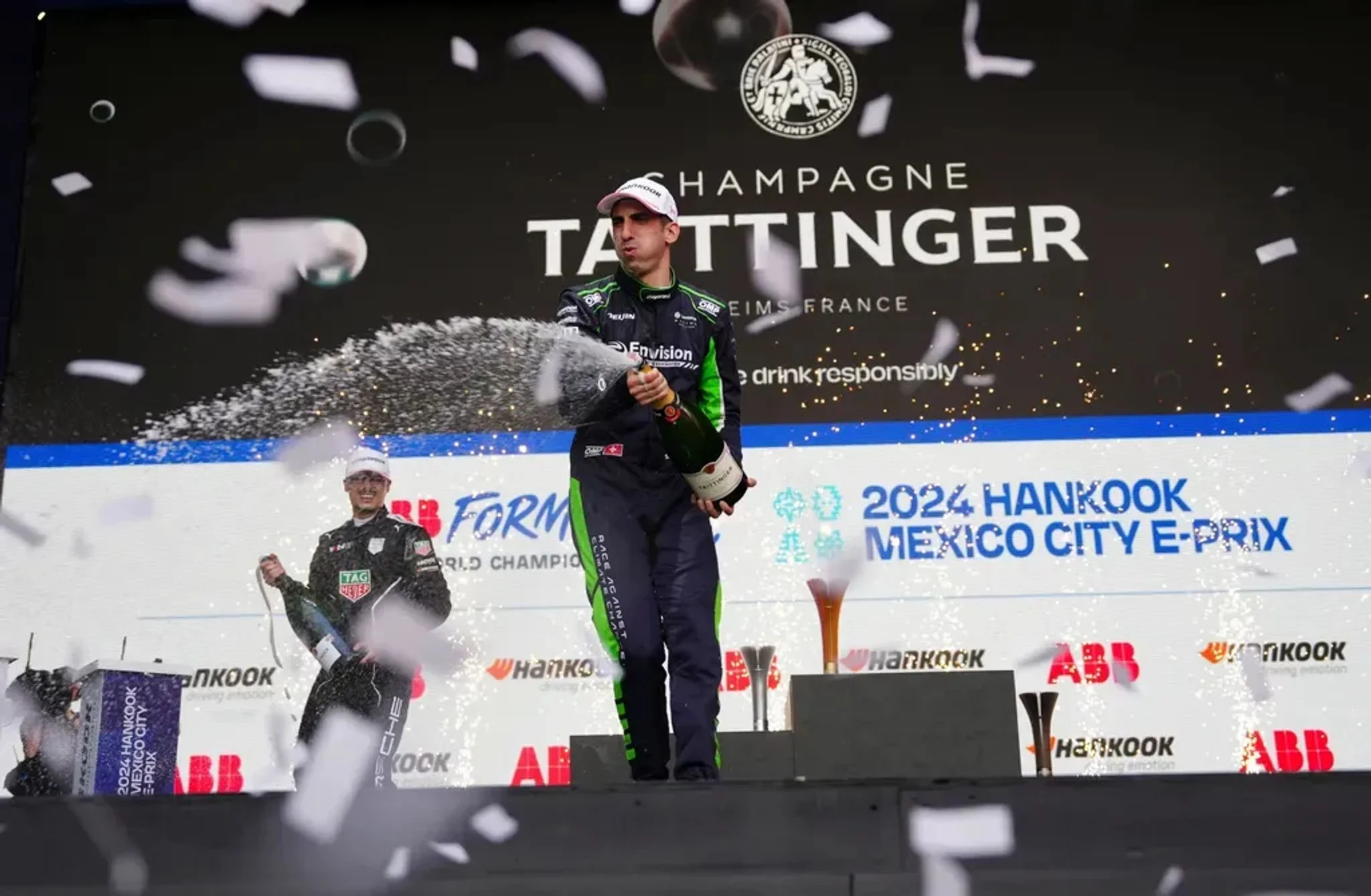Formula E and Taittinger champagne toast new multi-year partnership