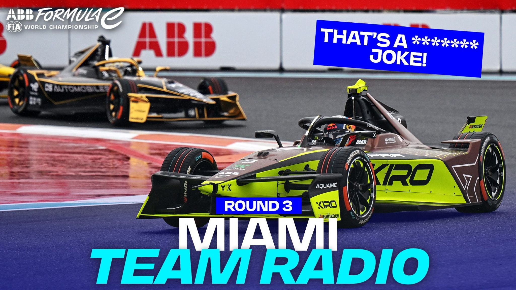 WATCH: The best team radio from the 2026 Miami E-Prix