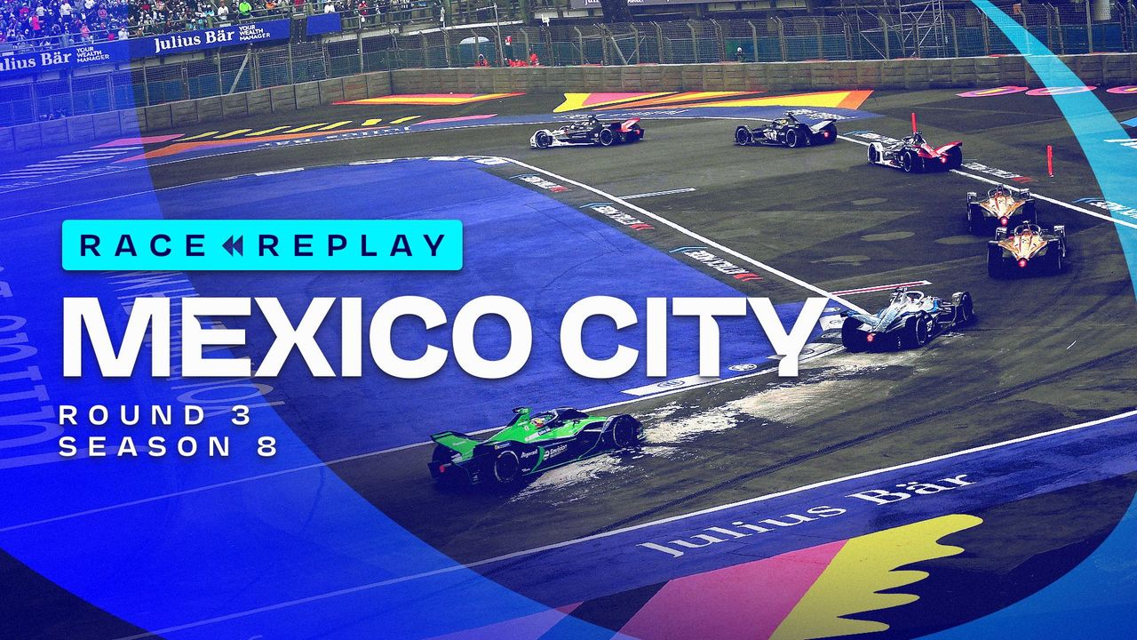 FULL RACE: 2022 Mexico City E-Prix, Round 3