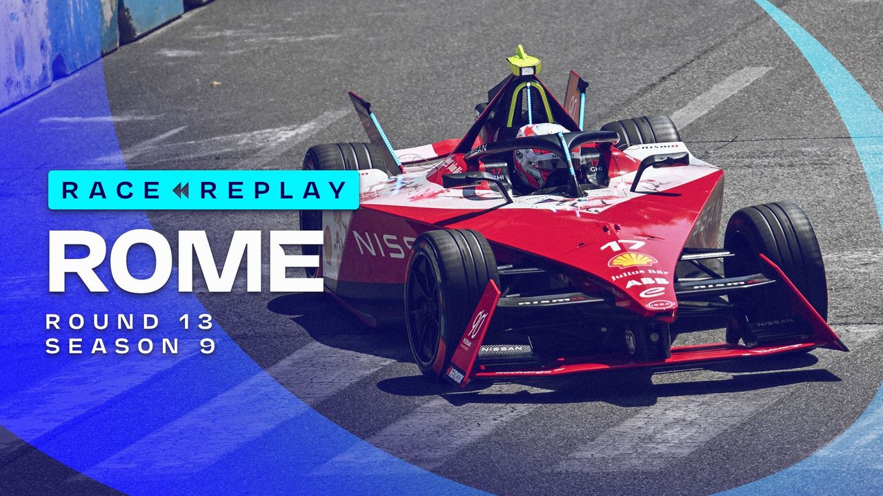 FULL RACE: 2023 Rome E-Prix, Round 13