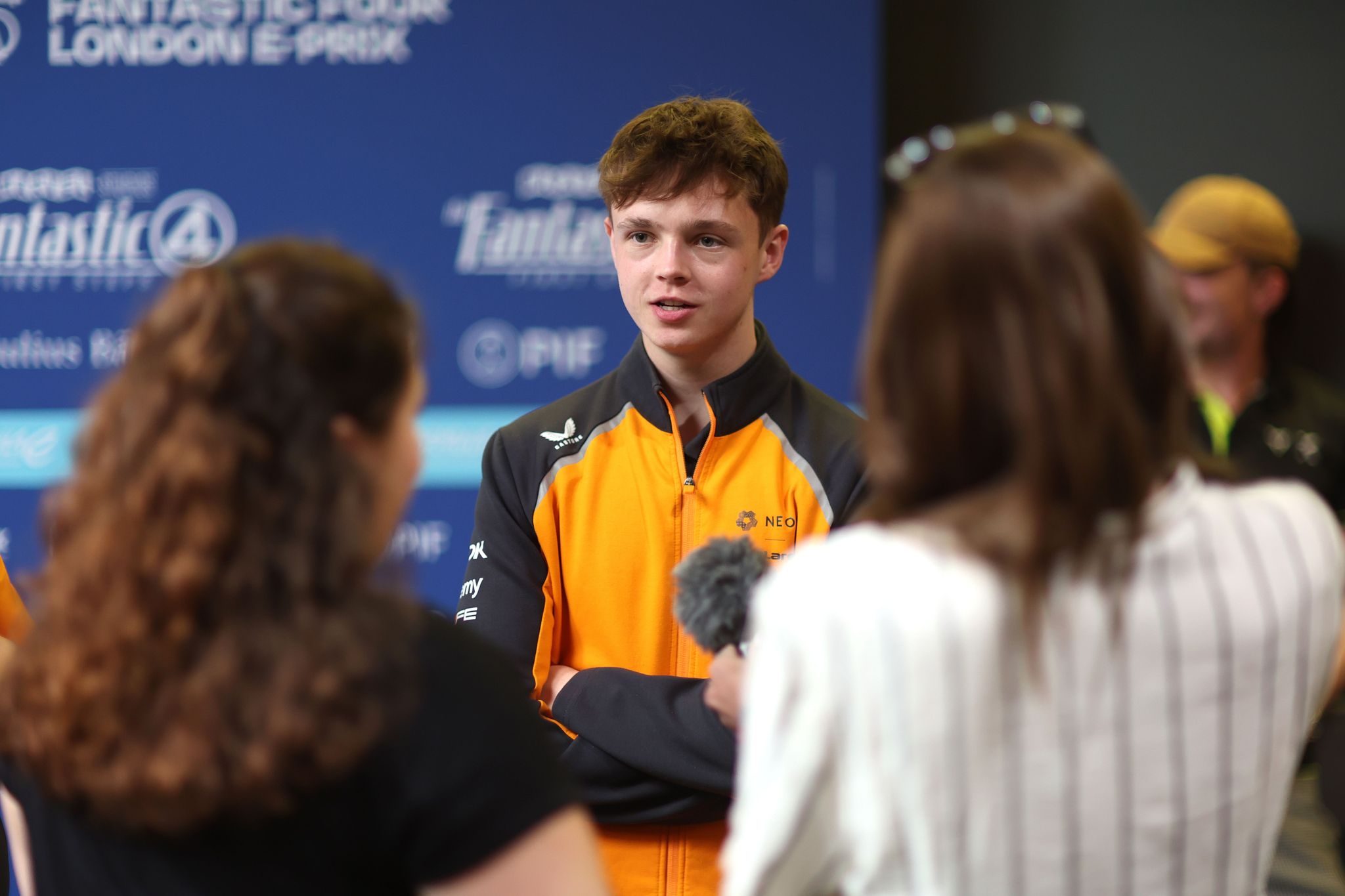 MEDIA PEN: Hear from the drivers ahead of London