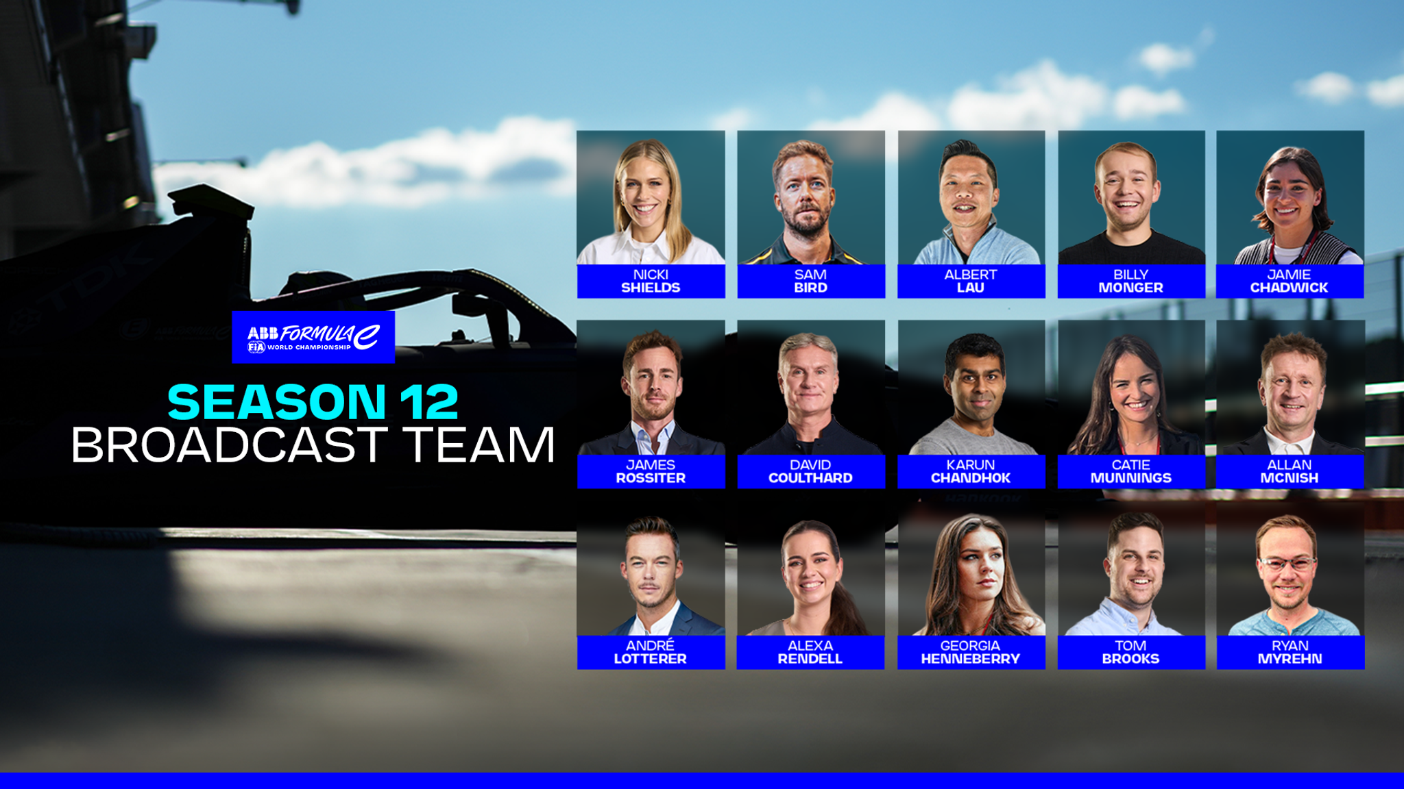 Formula E announces broadcast lineup for Season 12