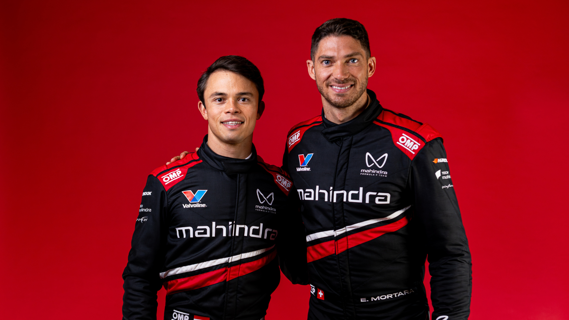 Nyck de Vries and Edoardo Mortara for Mahindra Racing 