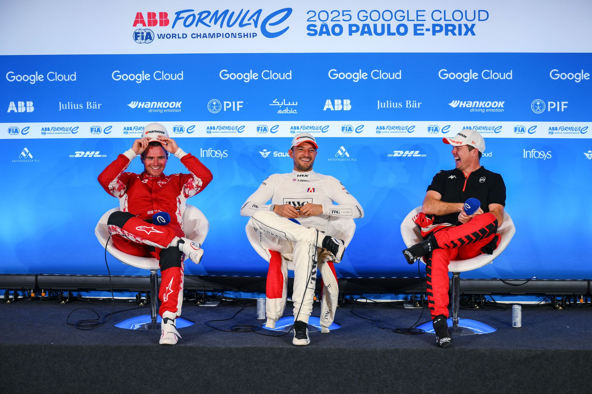 PRESS CONFERENCE: Hear from your São Paulo top three