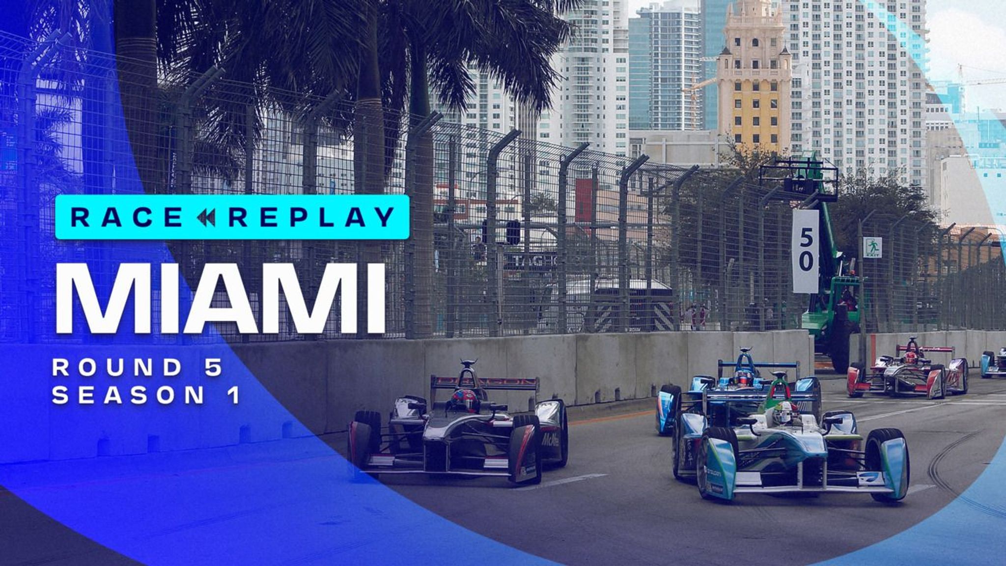 RACE REPLAY: The first time Formula E raced in Miami